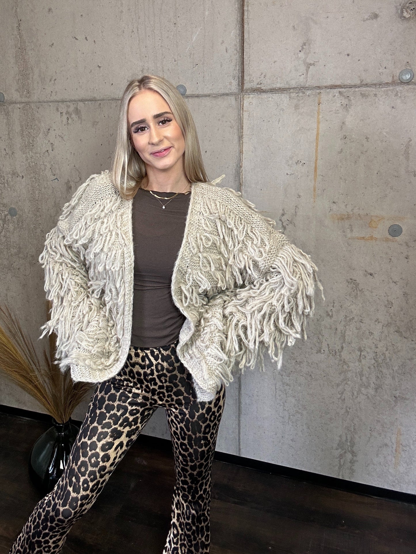 Cardigan "Dakota" Beige