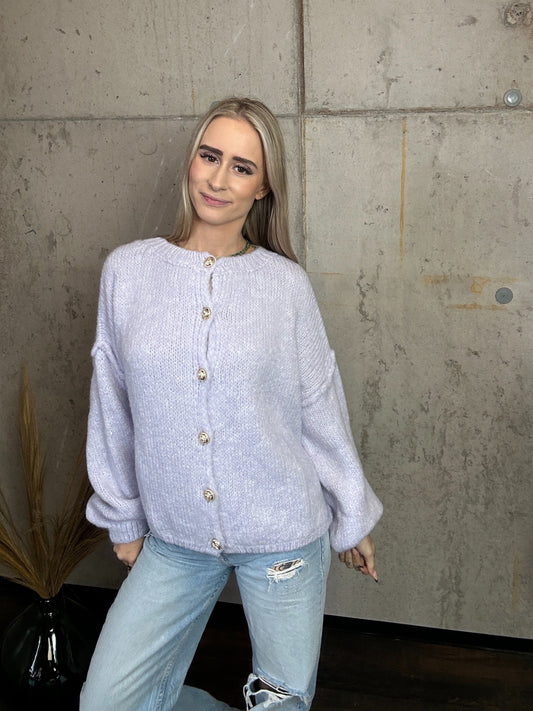 Nala mit Knöpfen Flieder