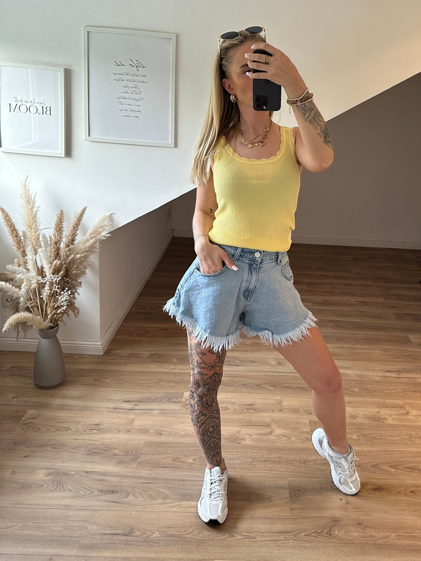 Jeansshorts Blue