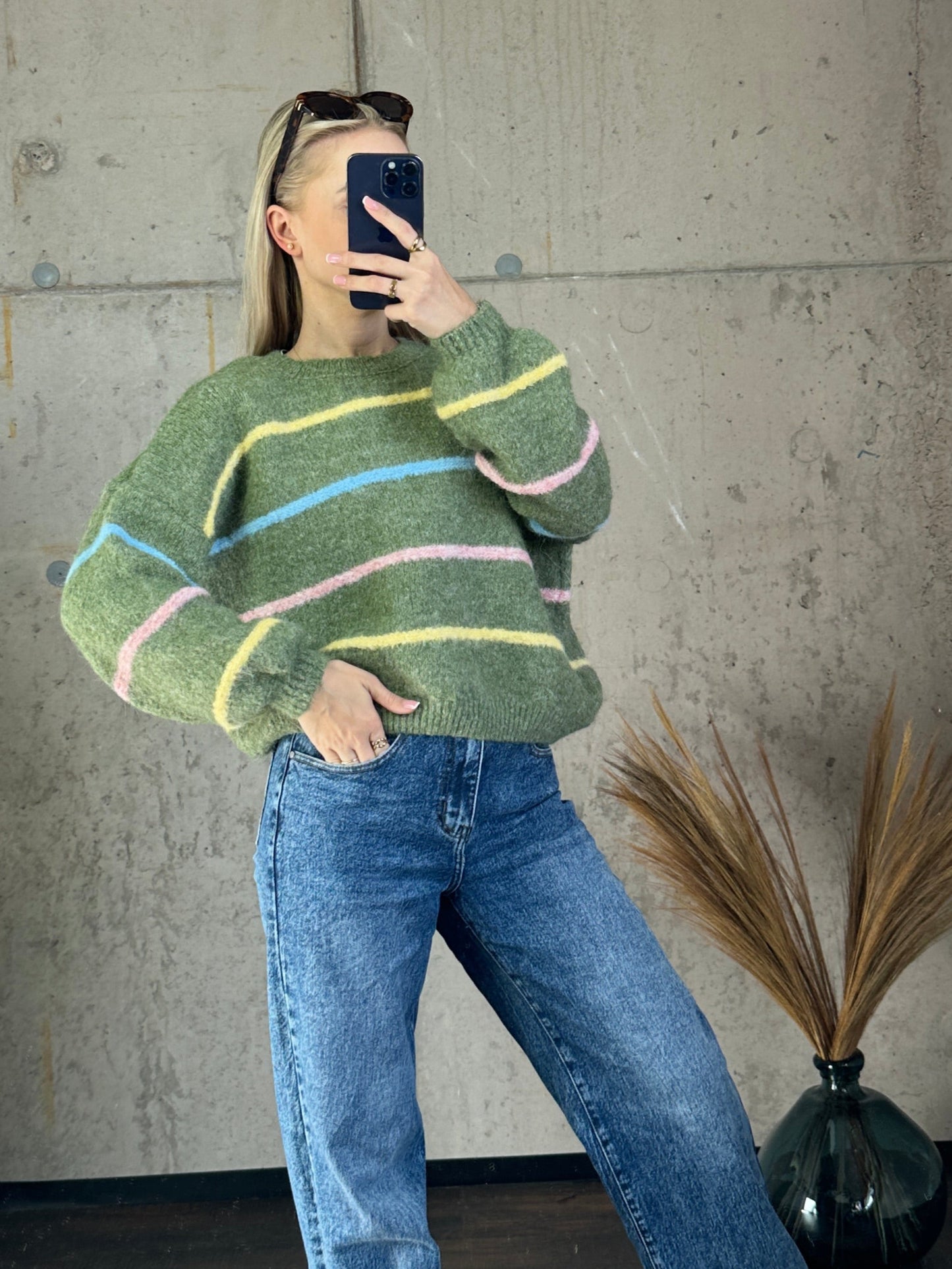 Pullover "Magda" Khaki