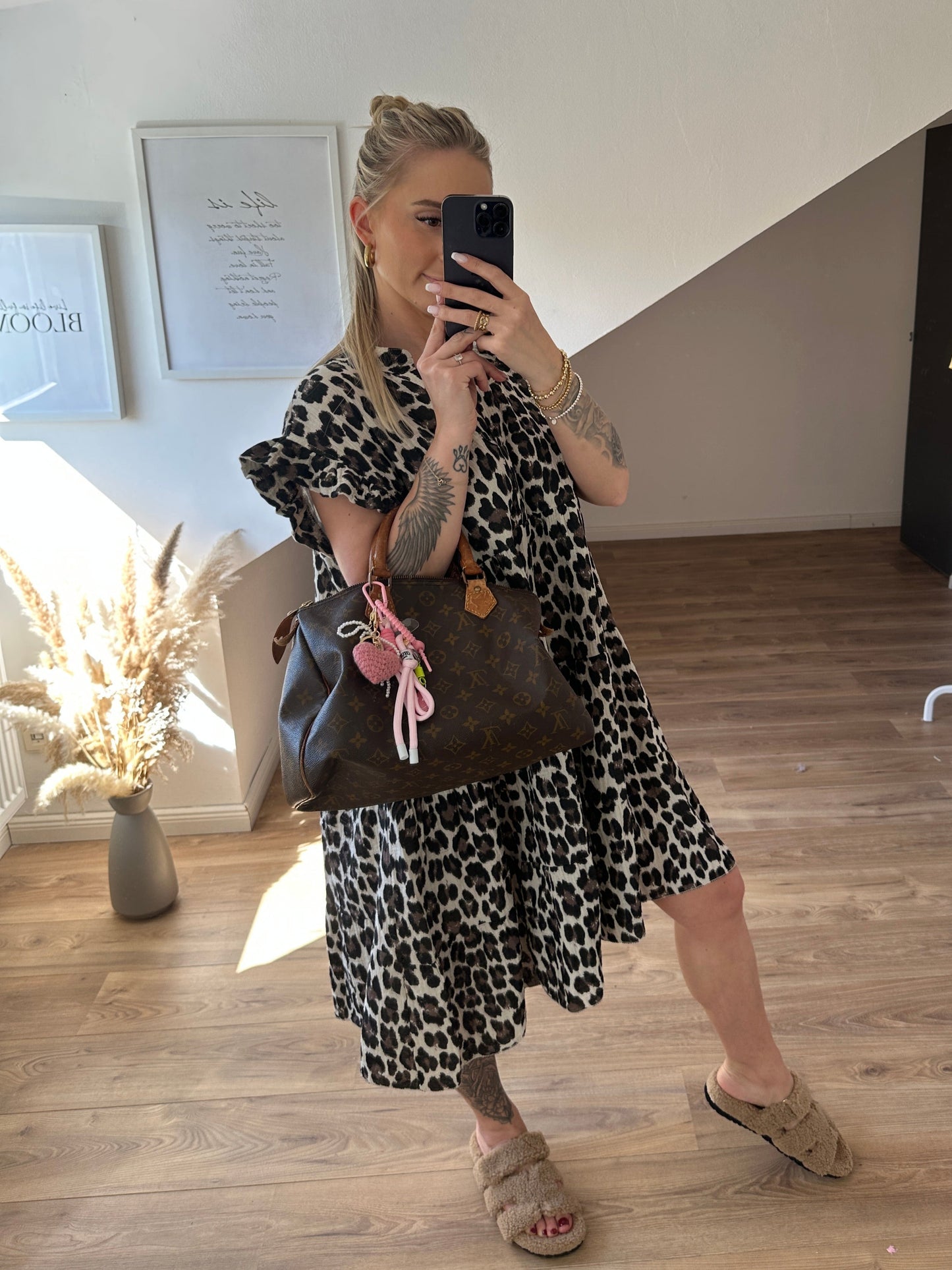 Musselin Leo Kleid Dana