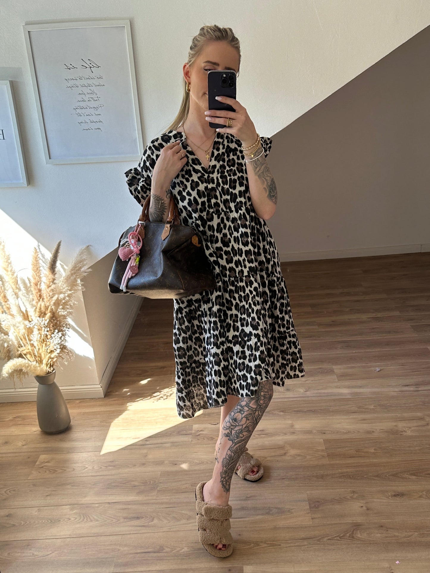 Musselin Leo Kleid Dana