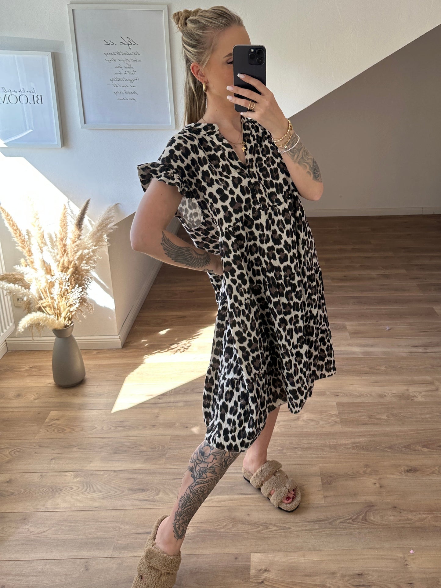 Musselin Leo Kleid Dana