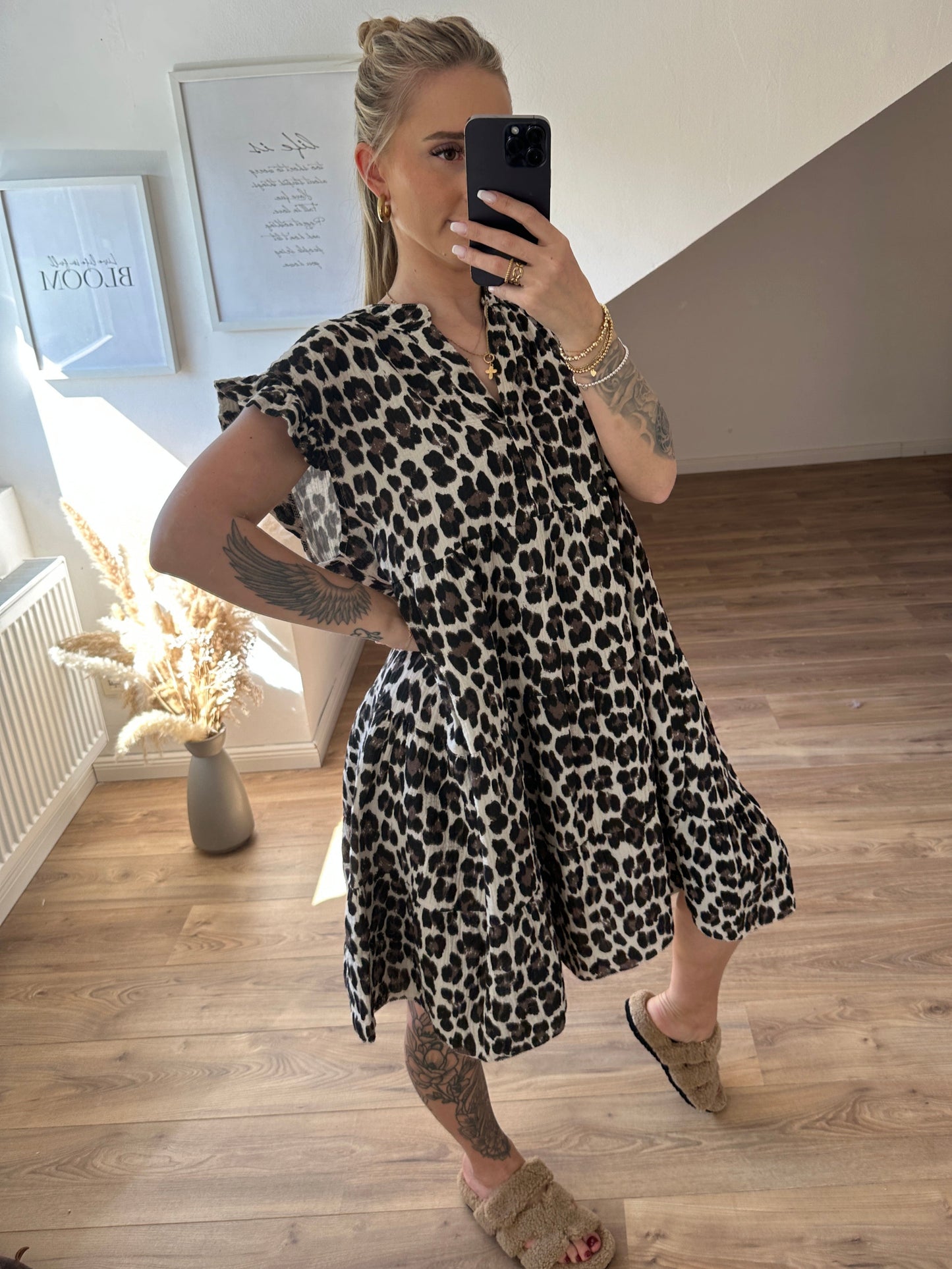 Musselin Leo Kleid Dana