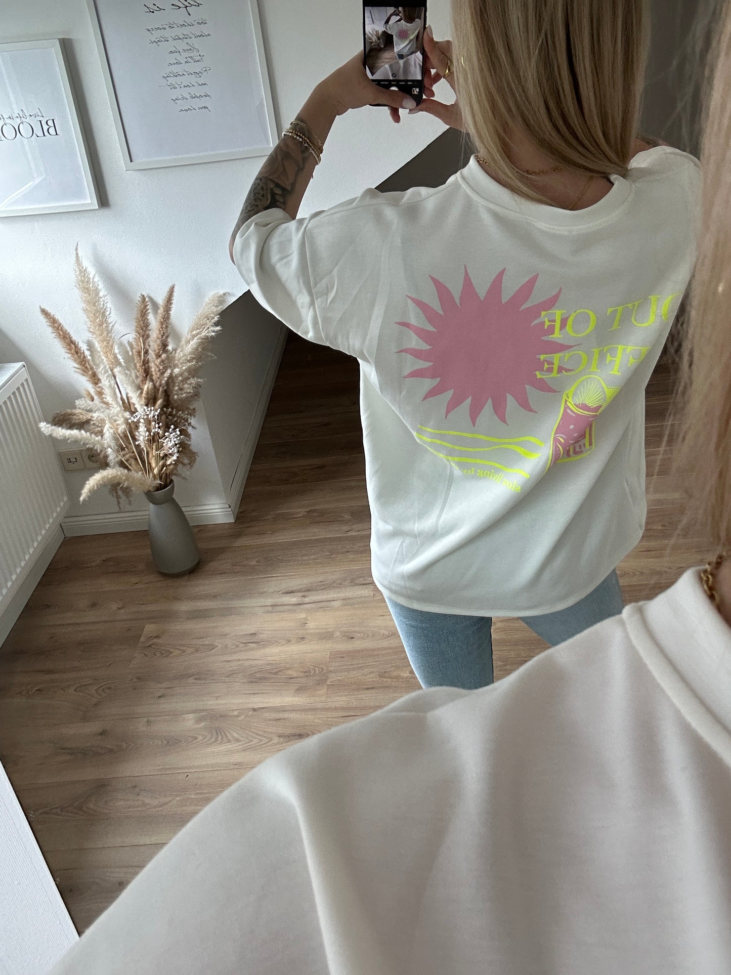 Out Of Office Shirt Grau