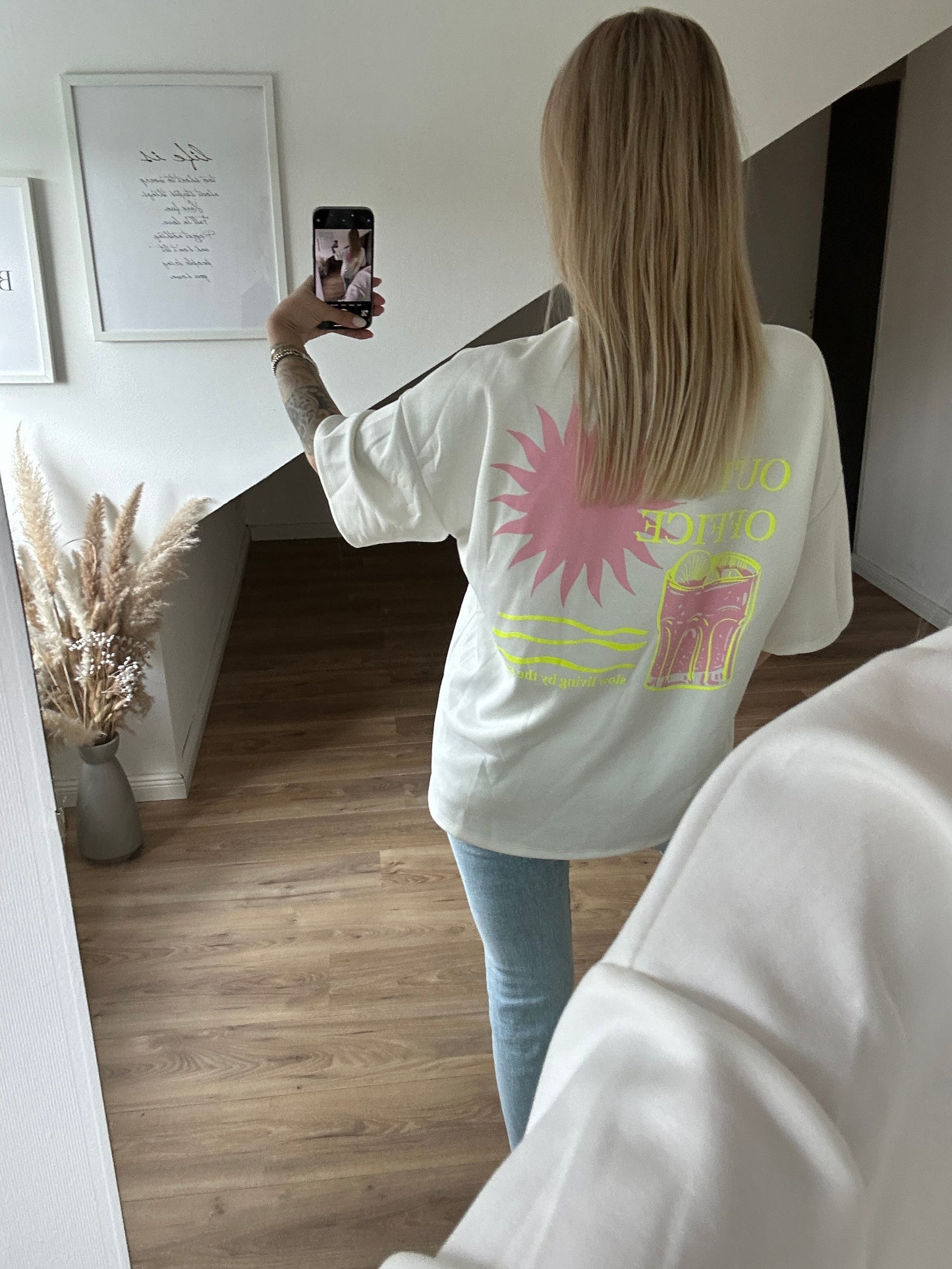 Out Of Office Shirt Grau