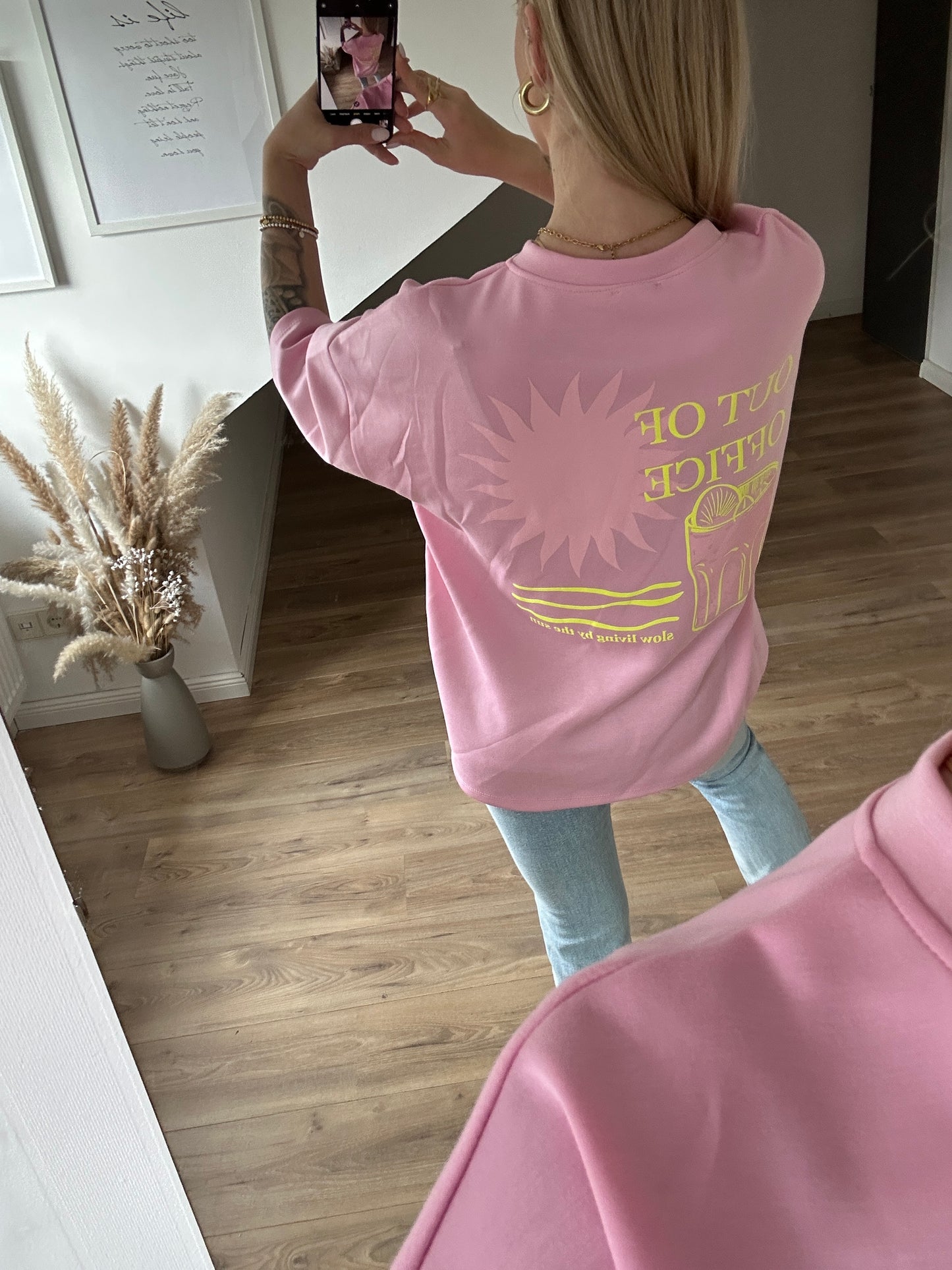 Out Of Office Shirt Grau