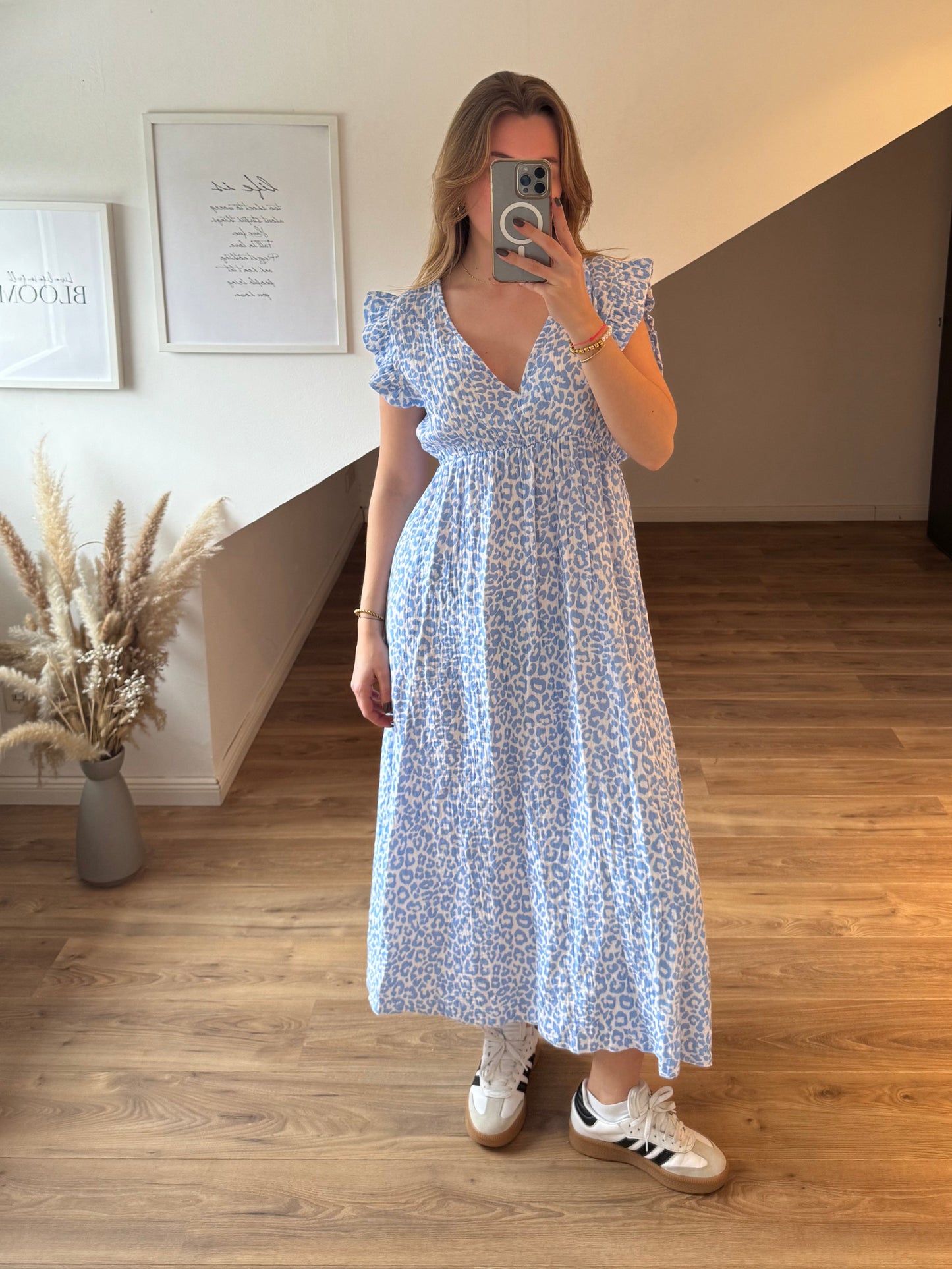 Leo Kleid "Sonya" Rot