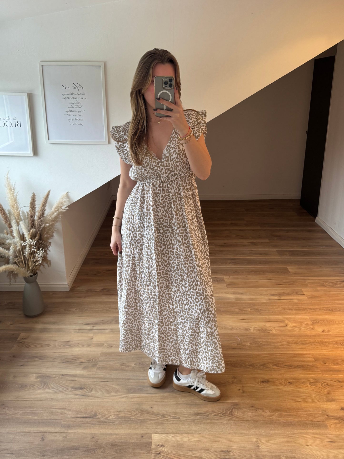 Leo Kleid "Sonya" Rot