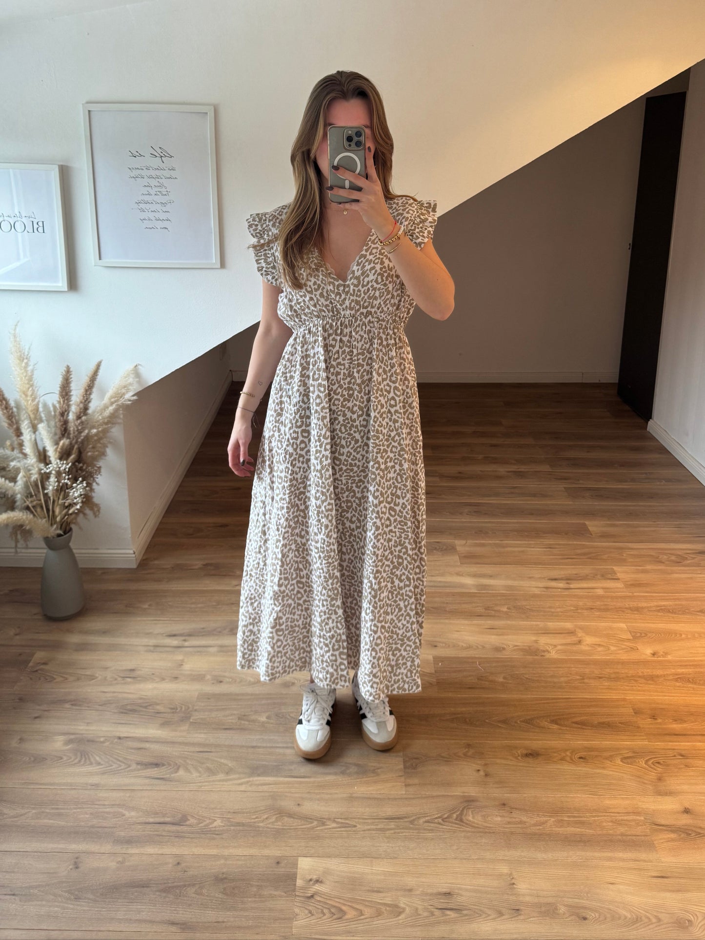Leo Kleid "Sonya" Rot