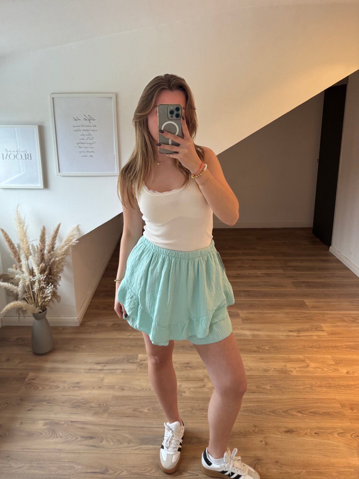 Musselin Hosenrock "Heidi" Schwarz