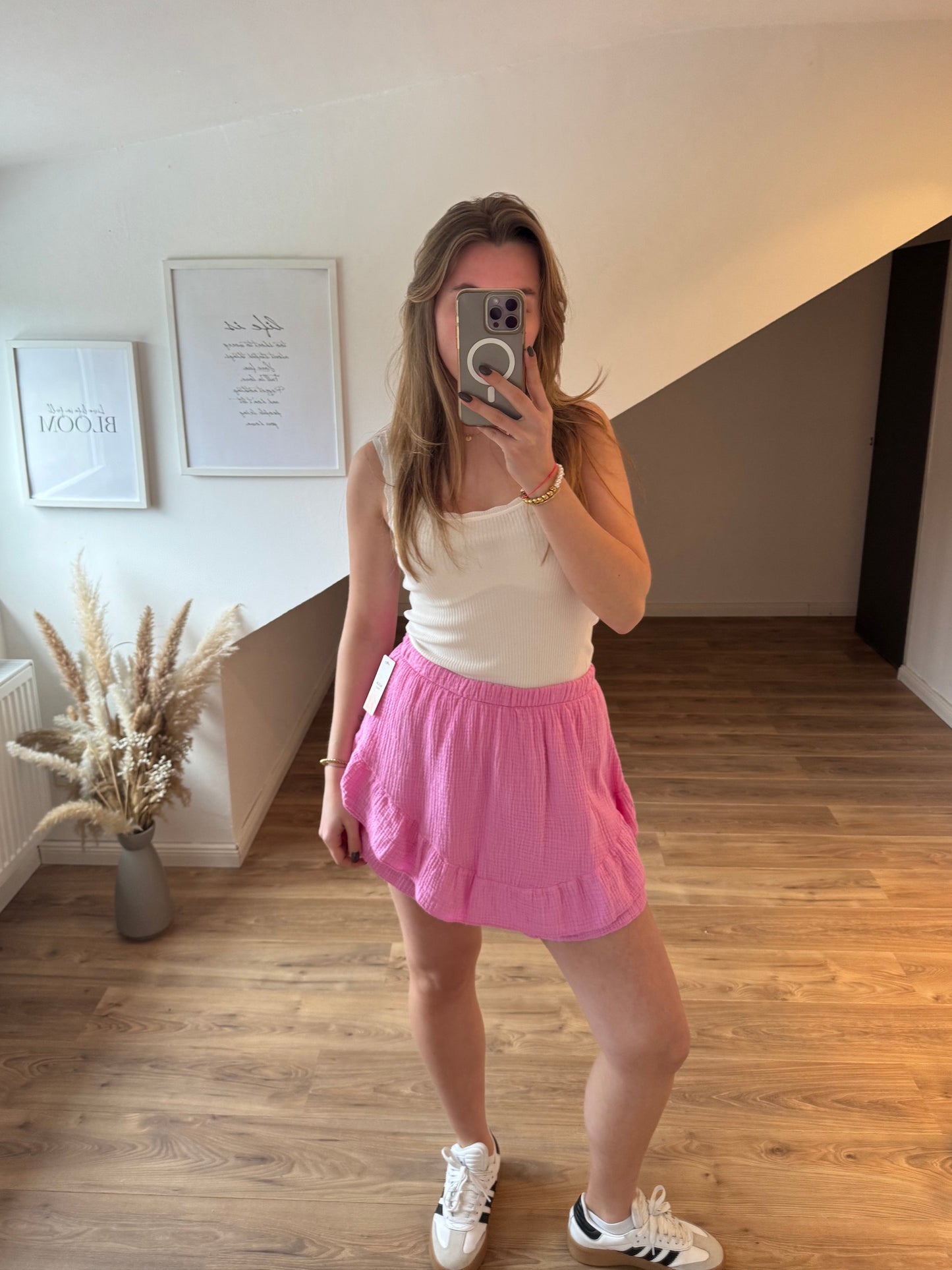 Musselin Hosenrock "Heidi" Schwarz