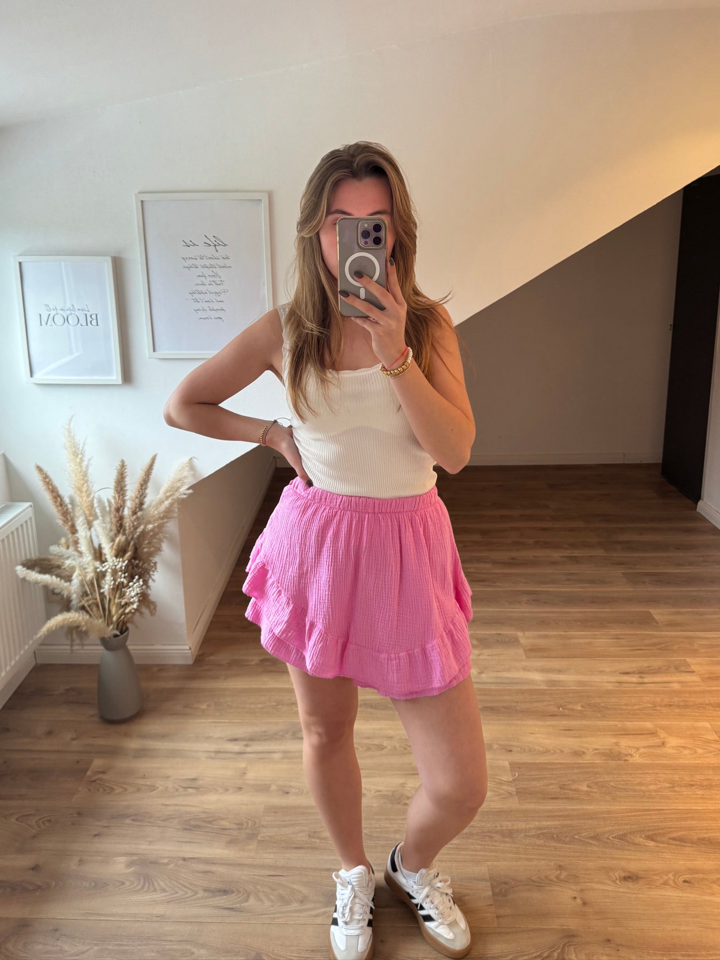 Musselin Hosenrock "Heidi" Schwarz