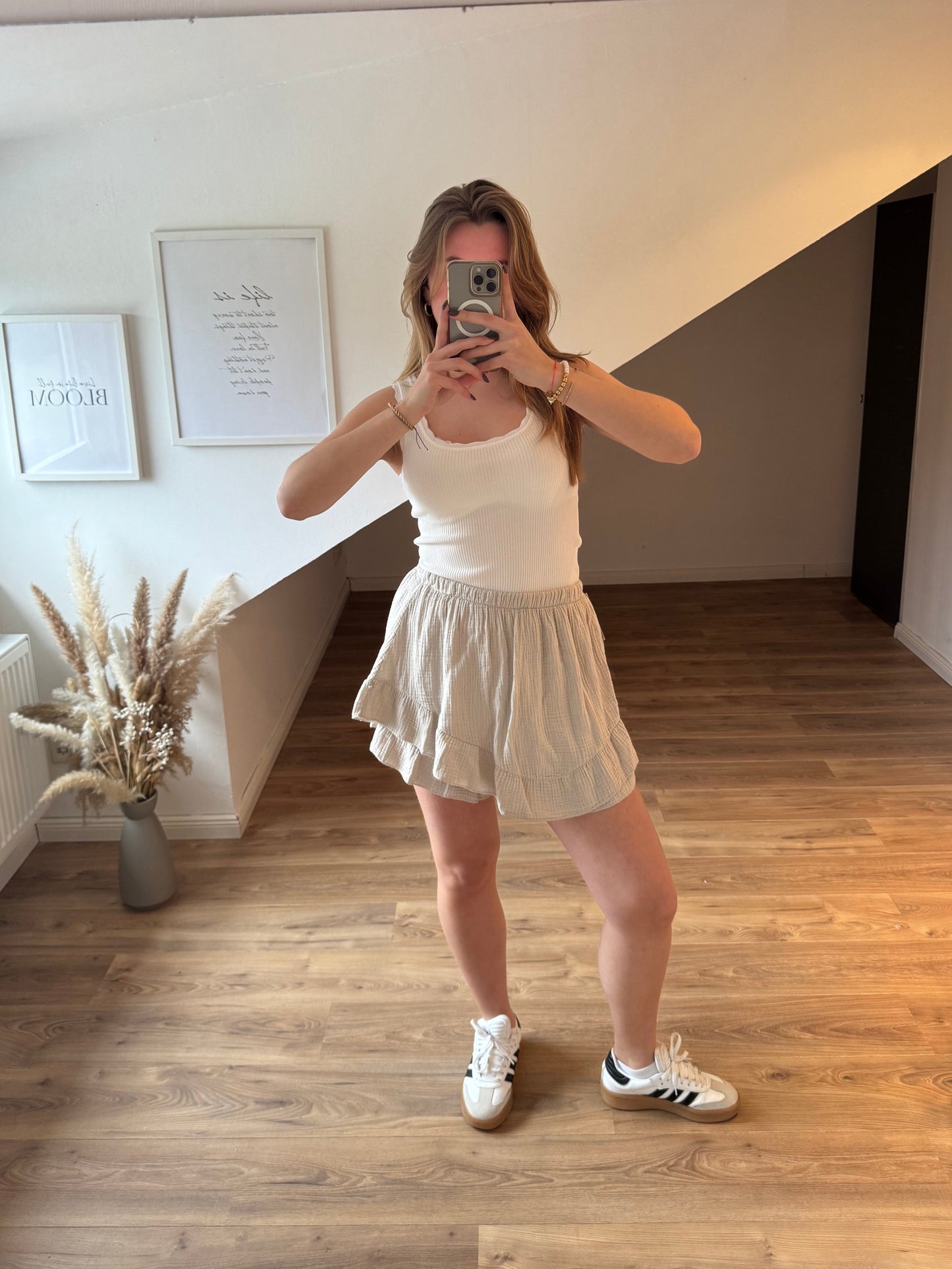 Musselin Hosenrock "Heidi" Gelb