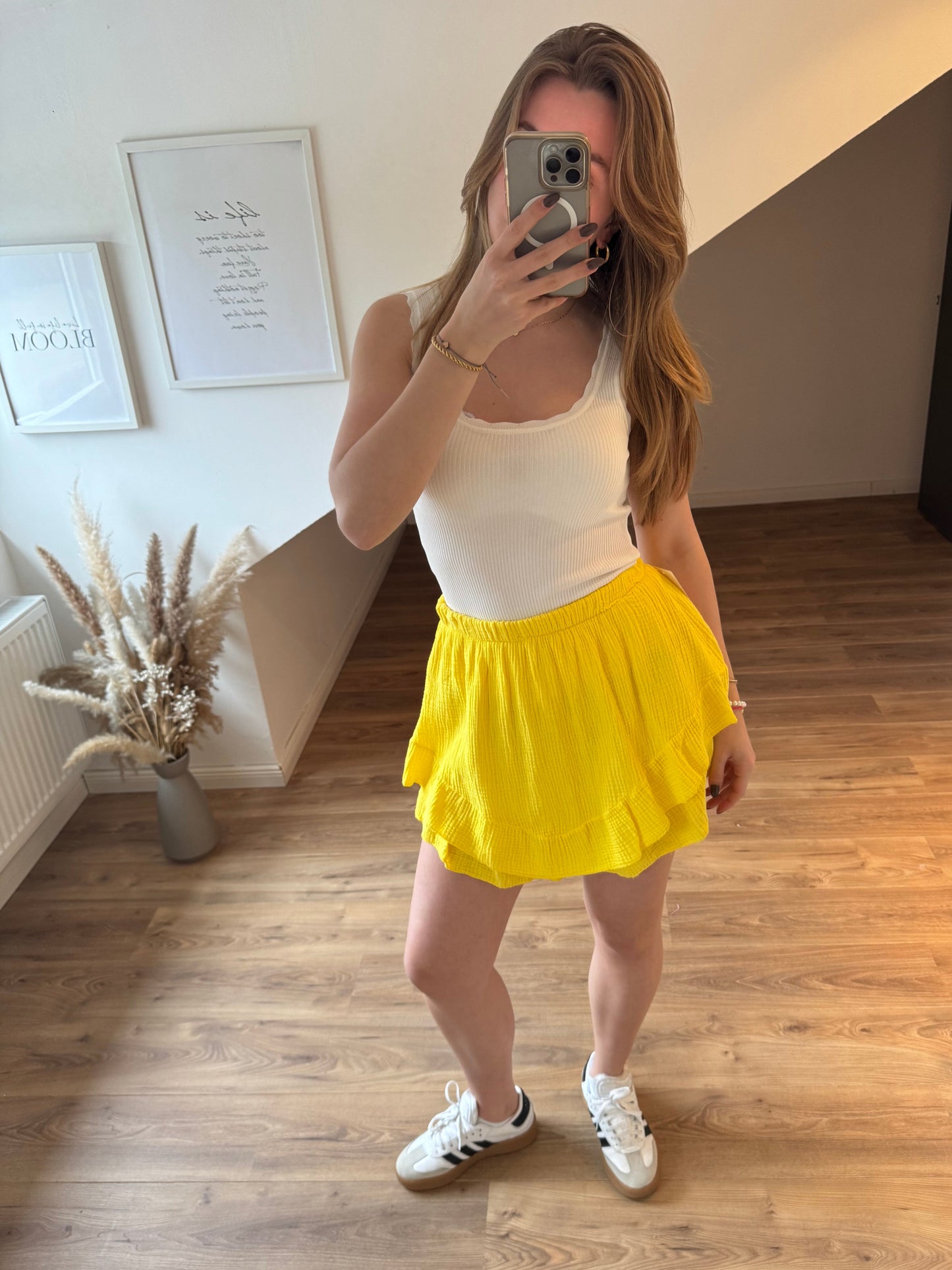 Musselin Hosenrock "Heidi" Schwarz