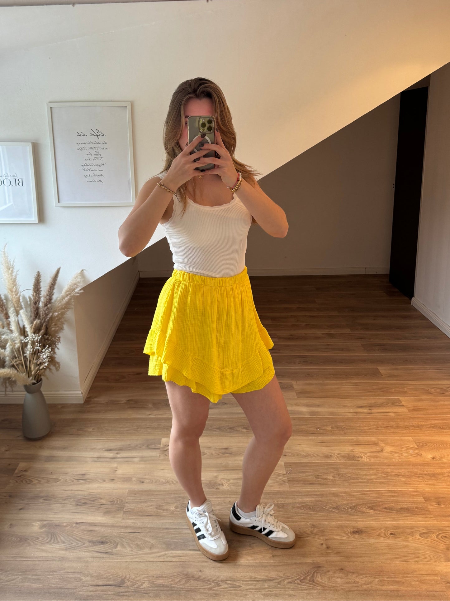 Musselin Hosenrock "Heidi" Schwarz