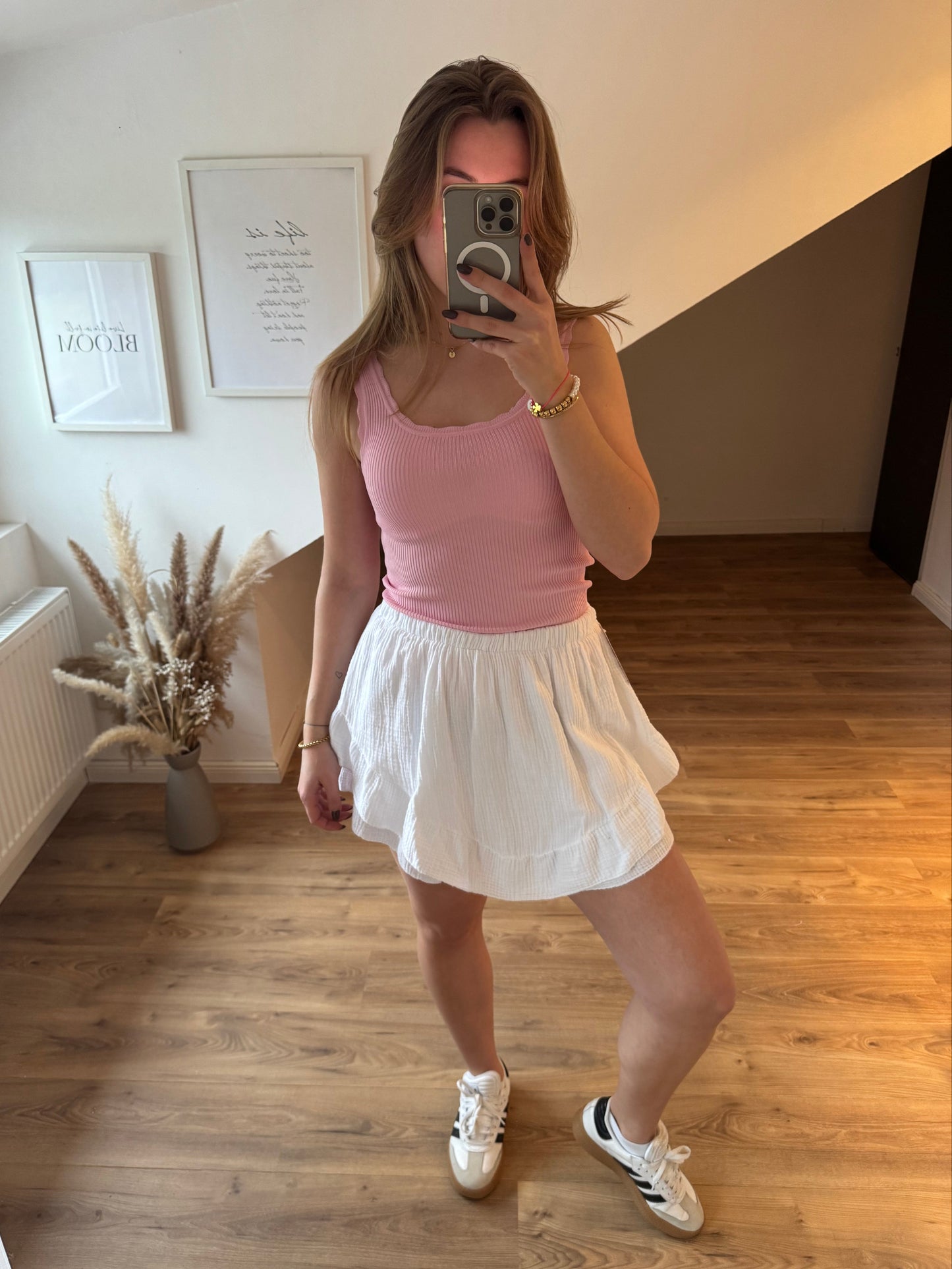 Musselin Hosenrock "Heidi" Schwarz