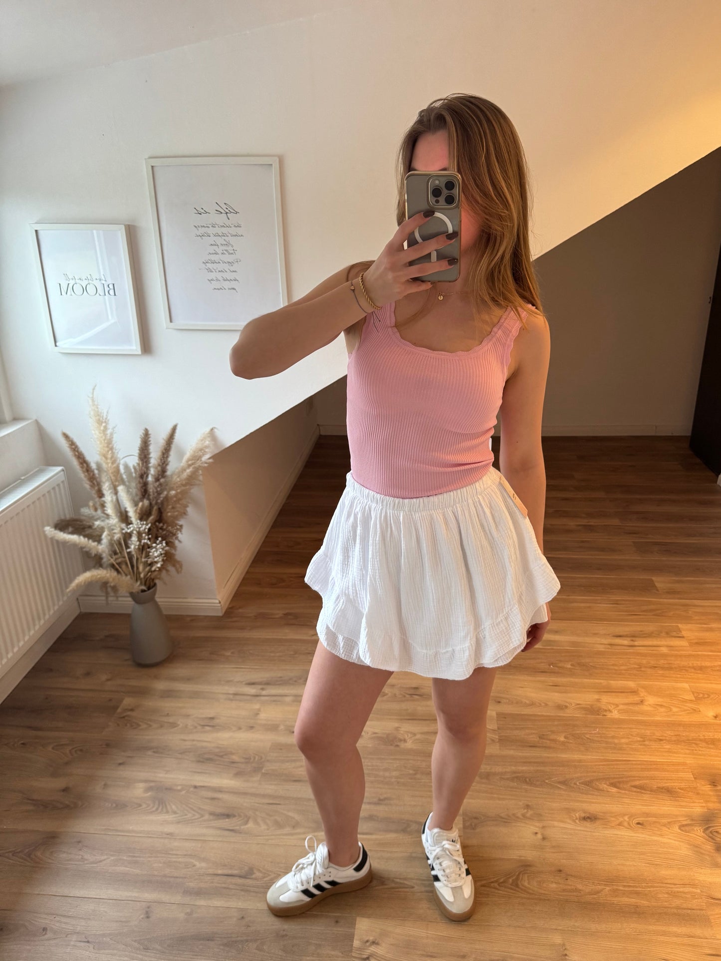 Musselin Hosenrock "Heidi" Schwarz