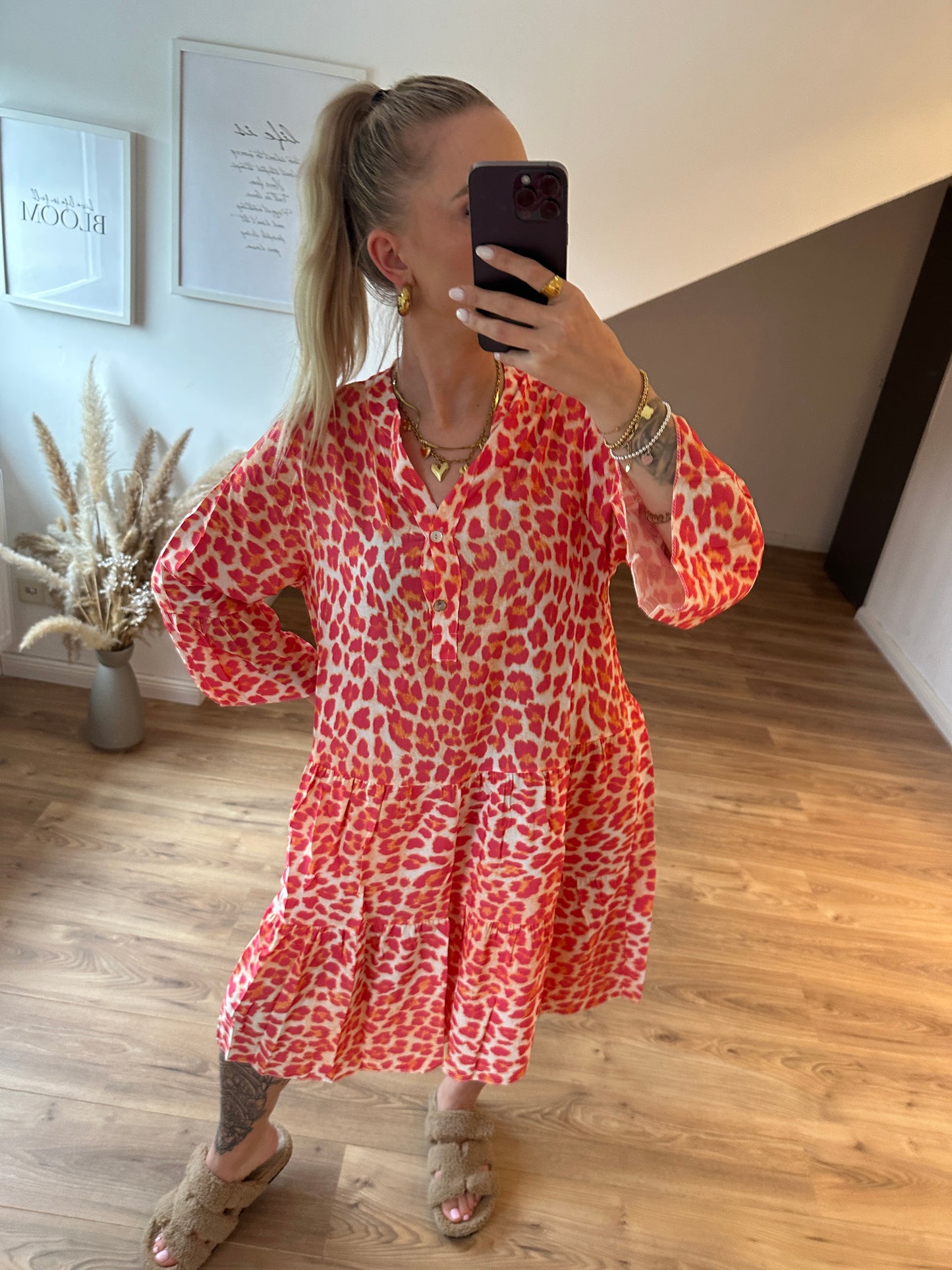Leo Kleid Gelb