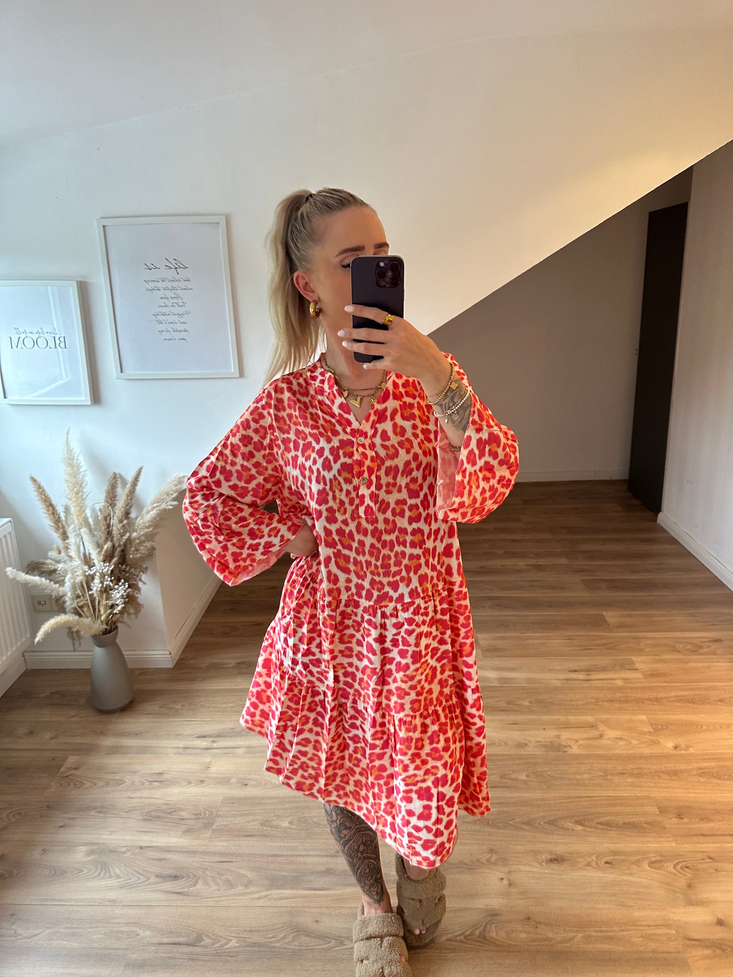 Leo Kleid Gelb