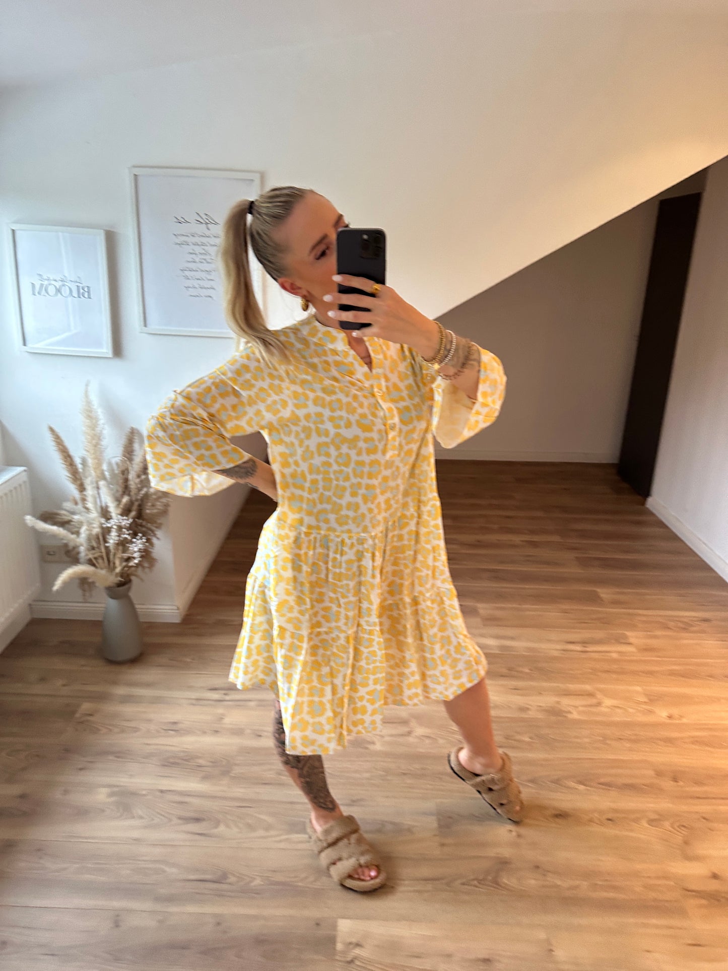 Leo Kleid Gelb
