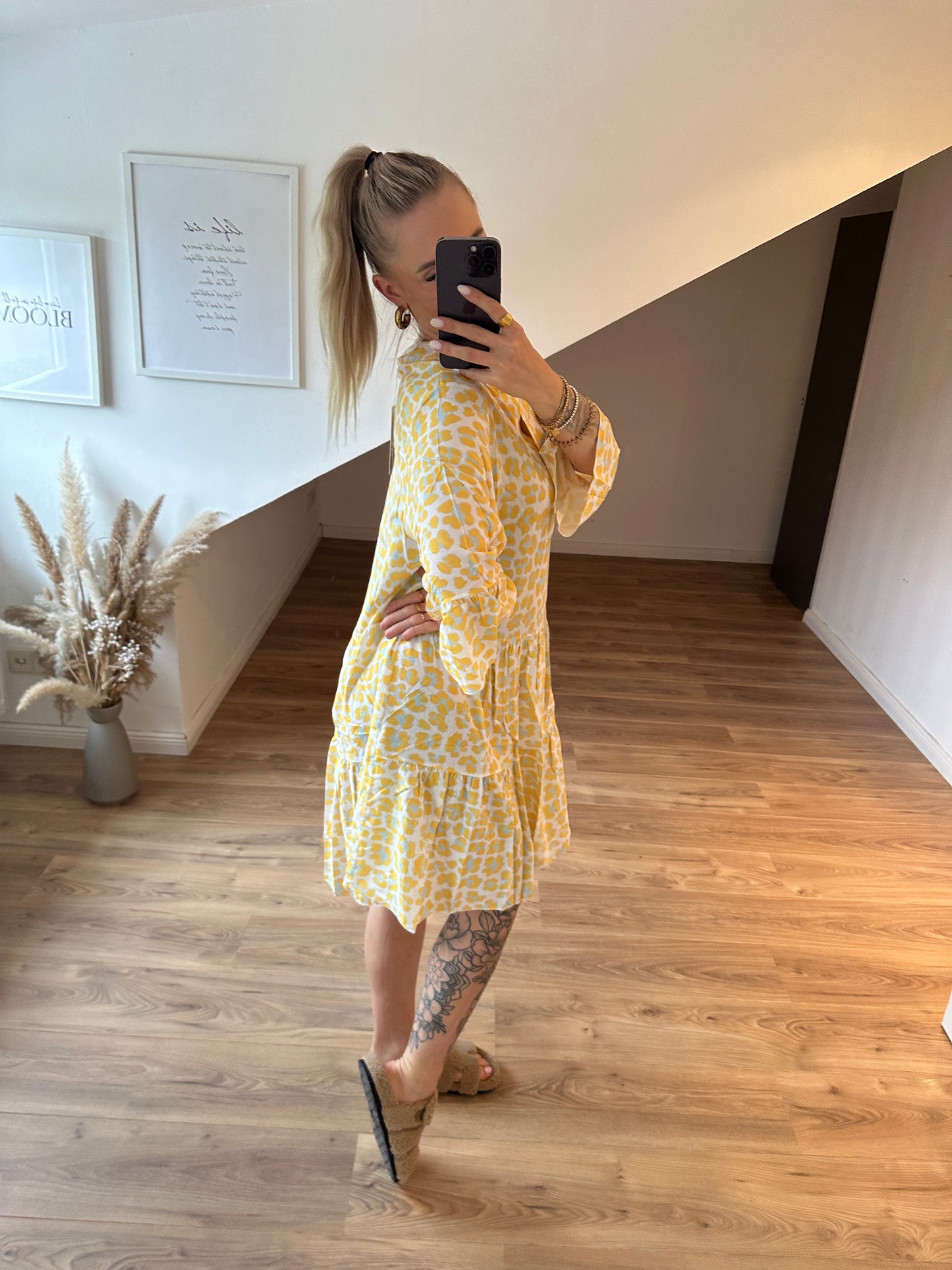 Leo Kleid Gelb