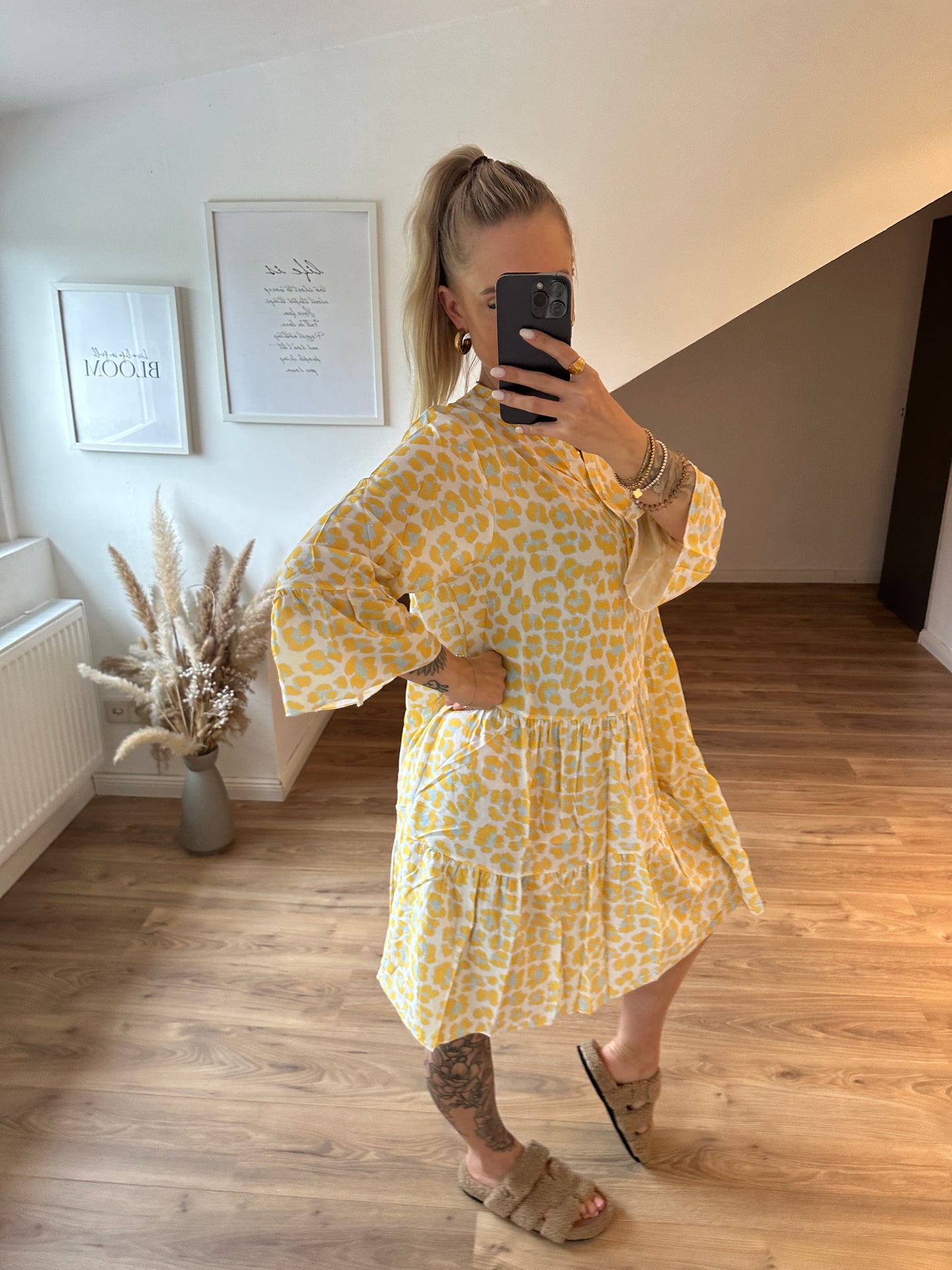 Leo Kleid Gelb