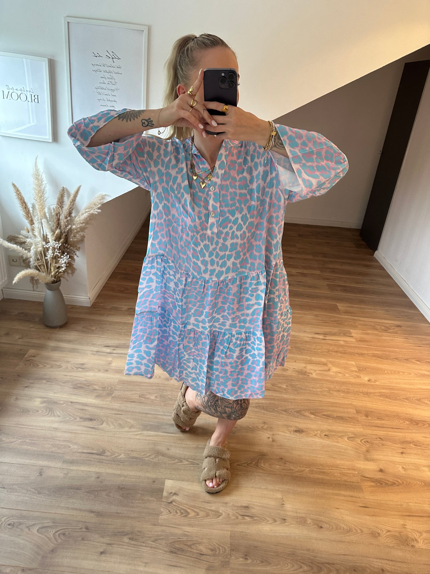 Leo Kleid Gelb