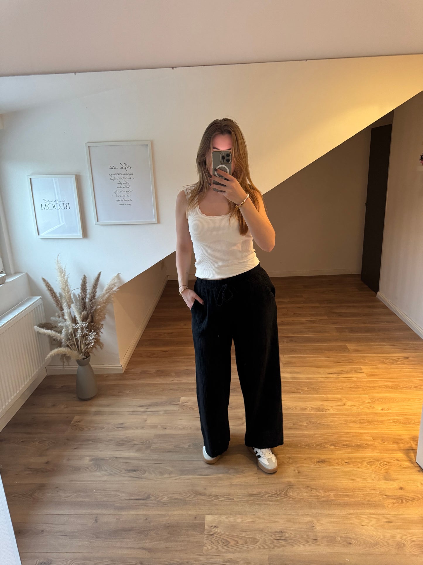 Musselin Hose "Spring" Gelb