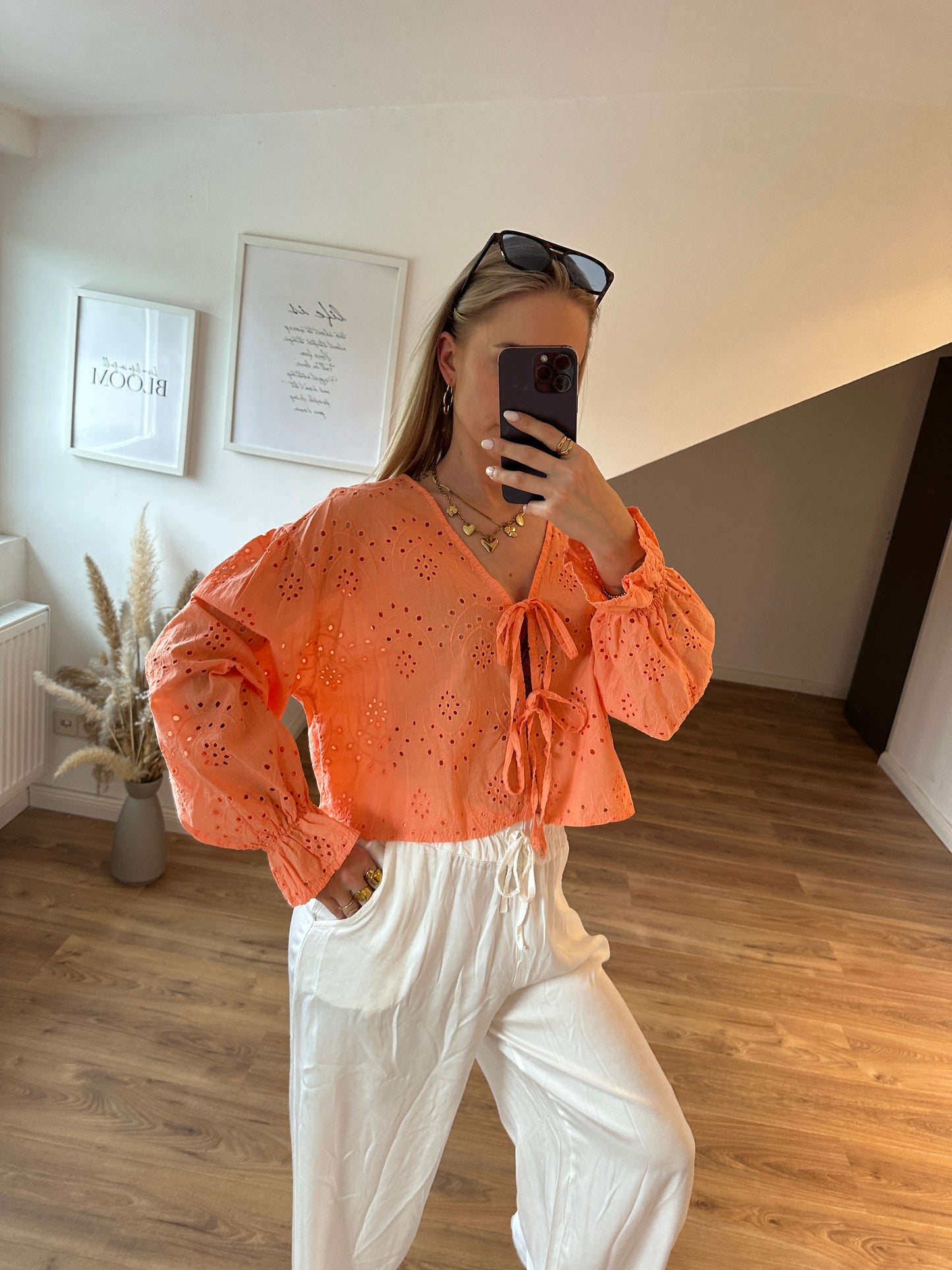 Bluse "Marley" Apricot