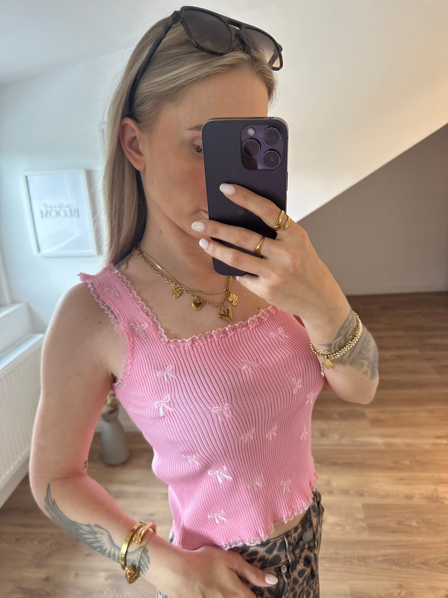 Top Schleifi Rosa
