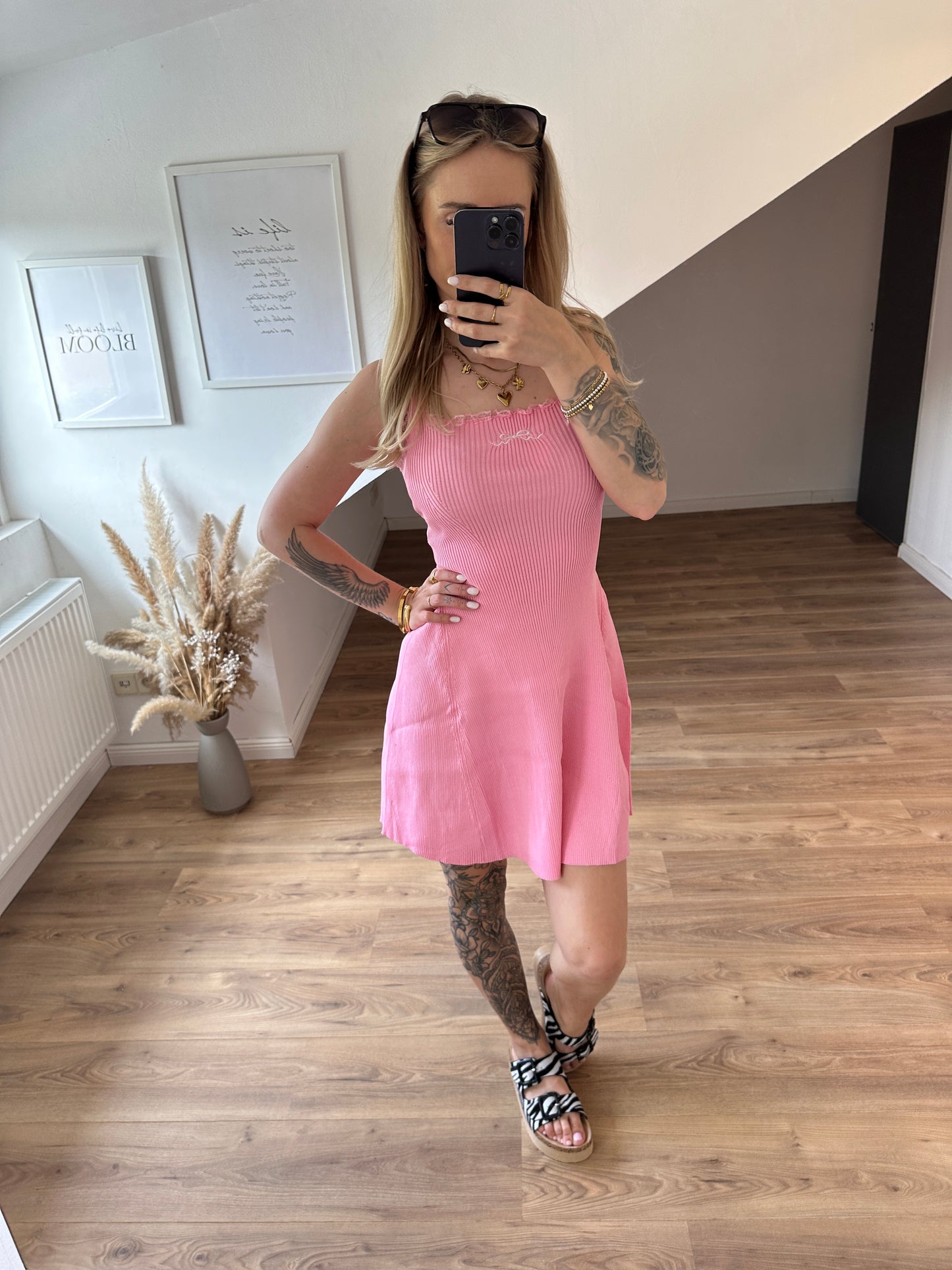 Kleidchen Schleifi Braun