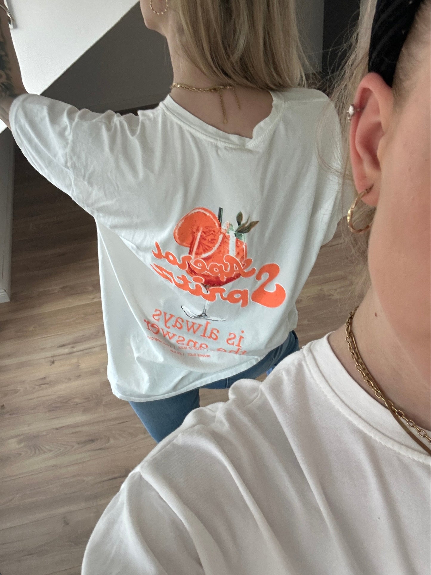 Aperoli Shirt Weiß