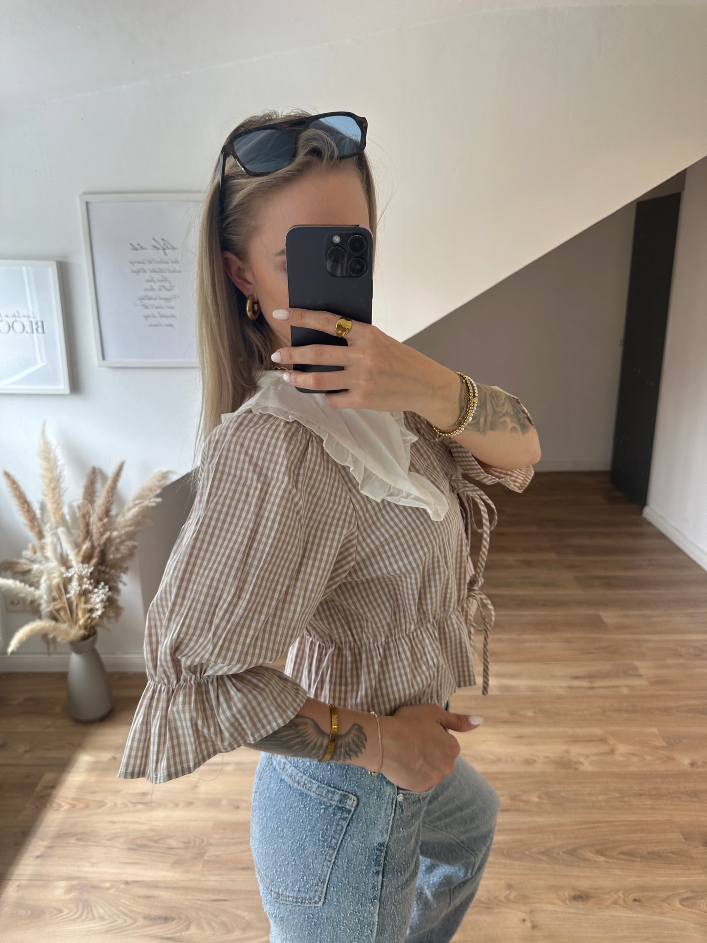 Bluse "Cafe´Amelie" Blau