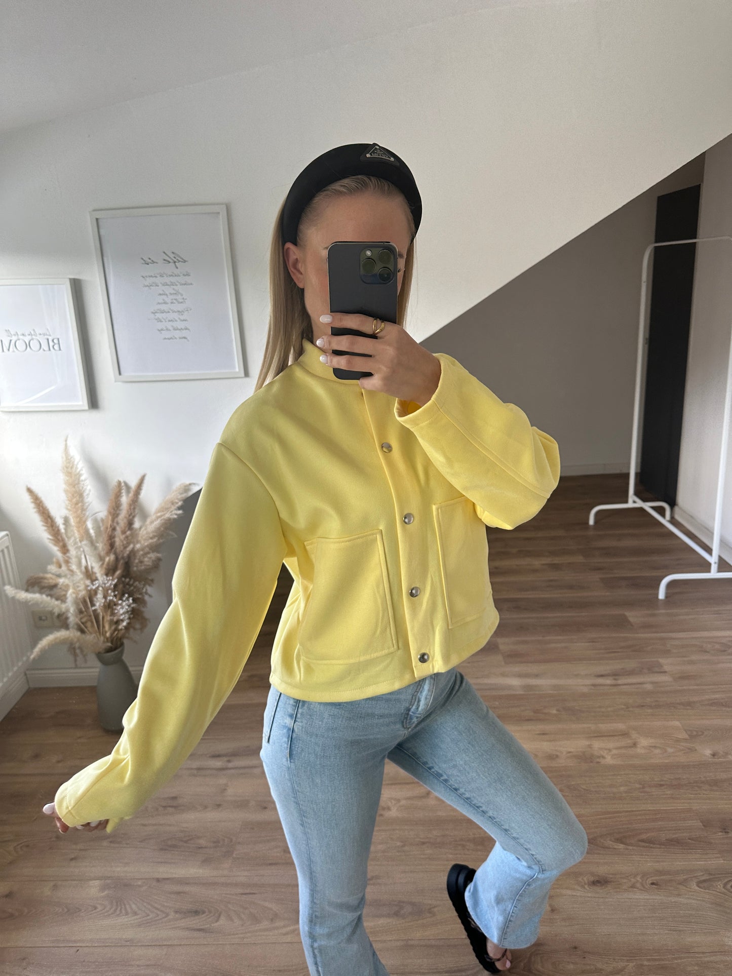 Samt Jacke Freja Mint