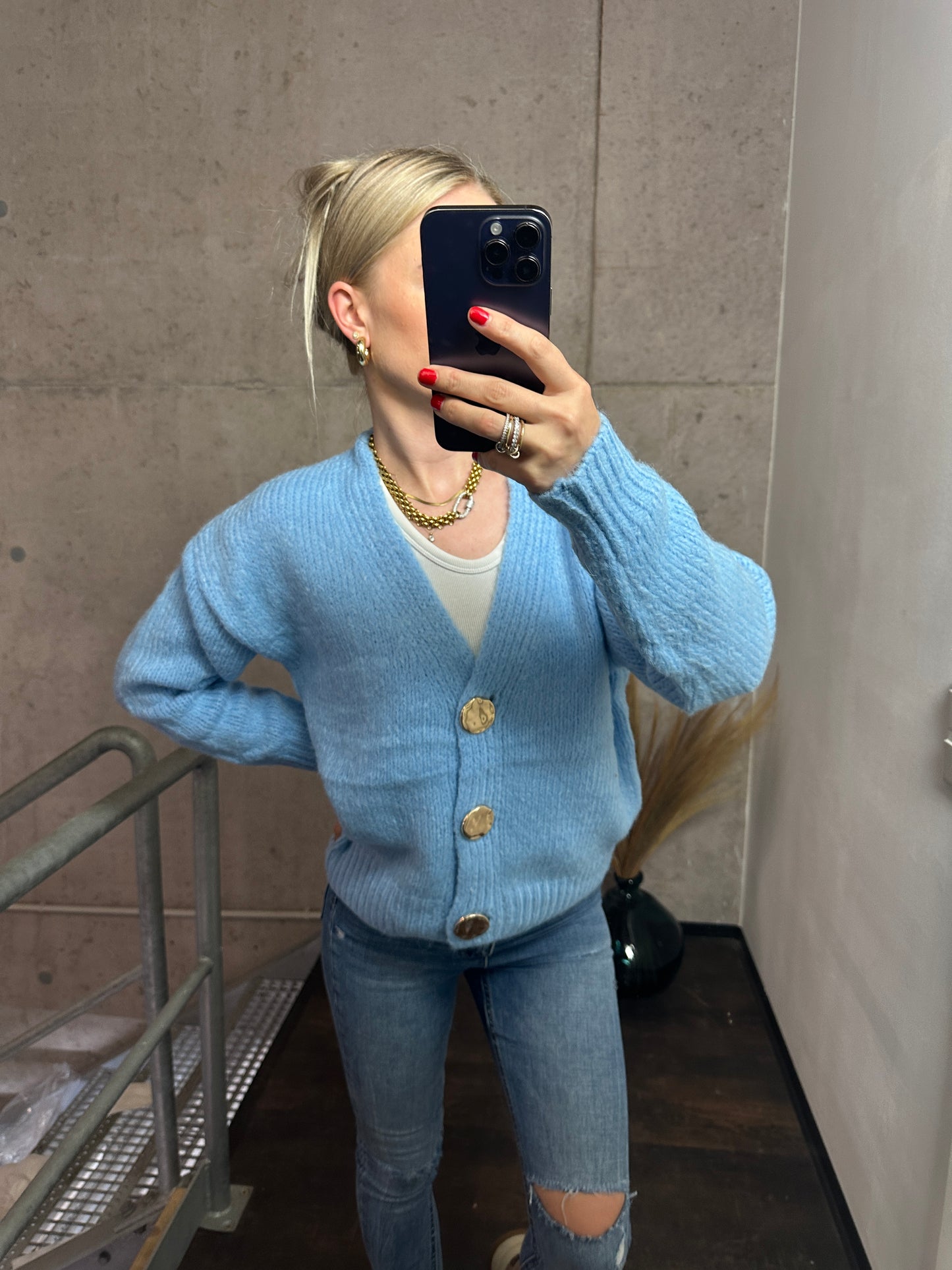 Cardigan Cinderella Hellblau