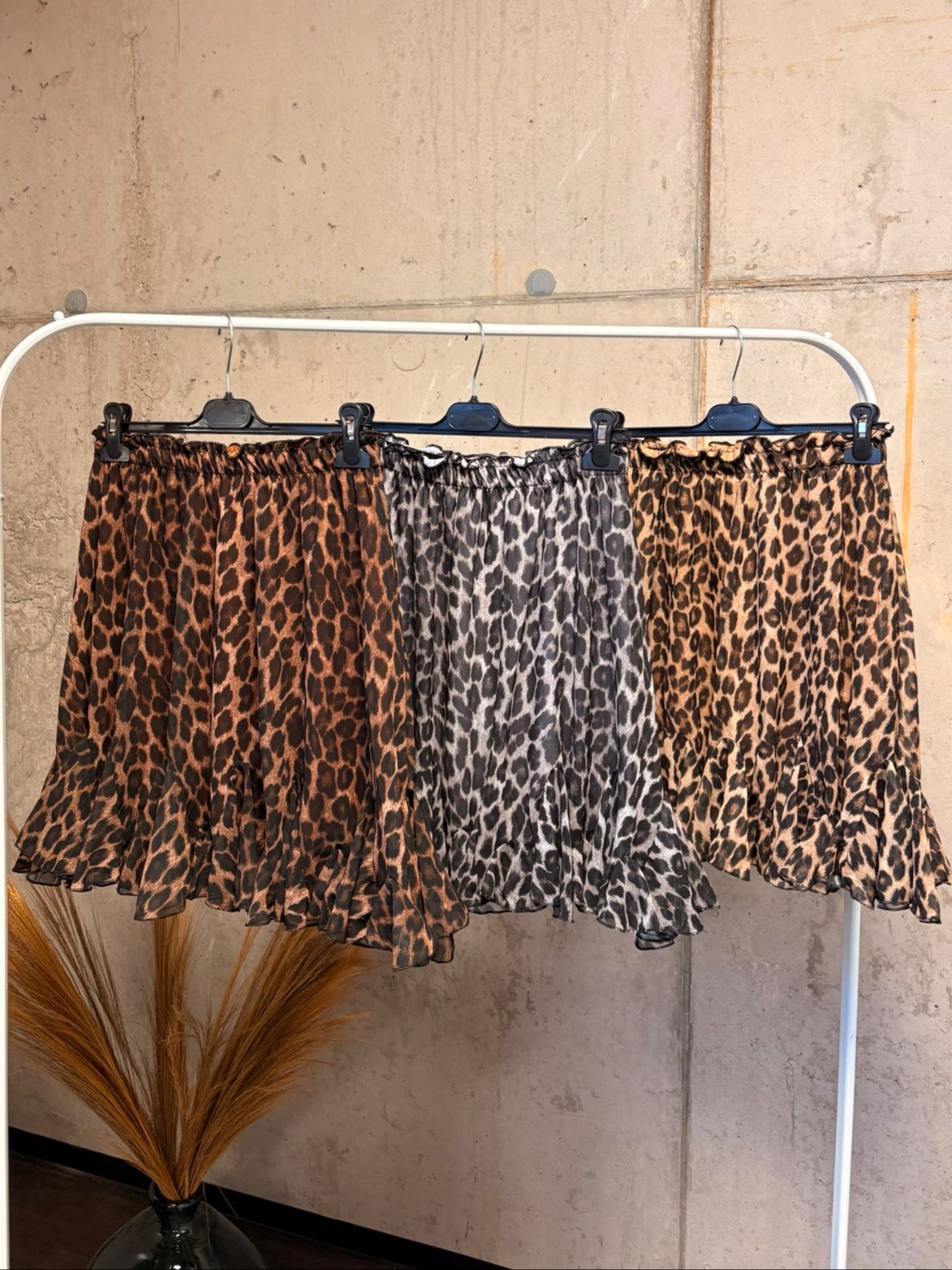 Leoparden Rock "Naty"Hellbraun
