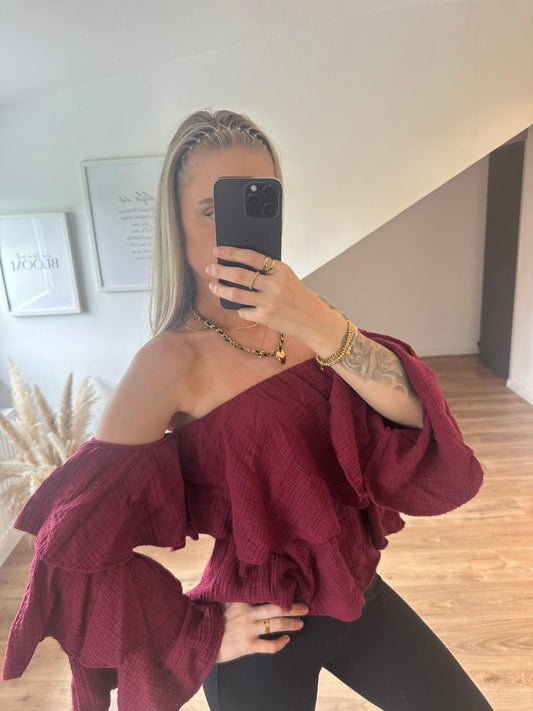 Oberteil Elfi Bordeaux