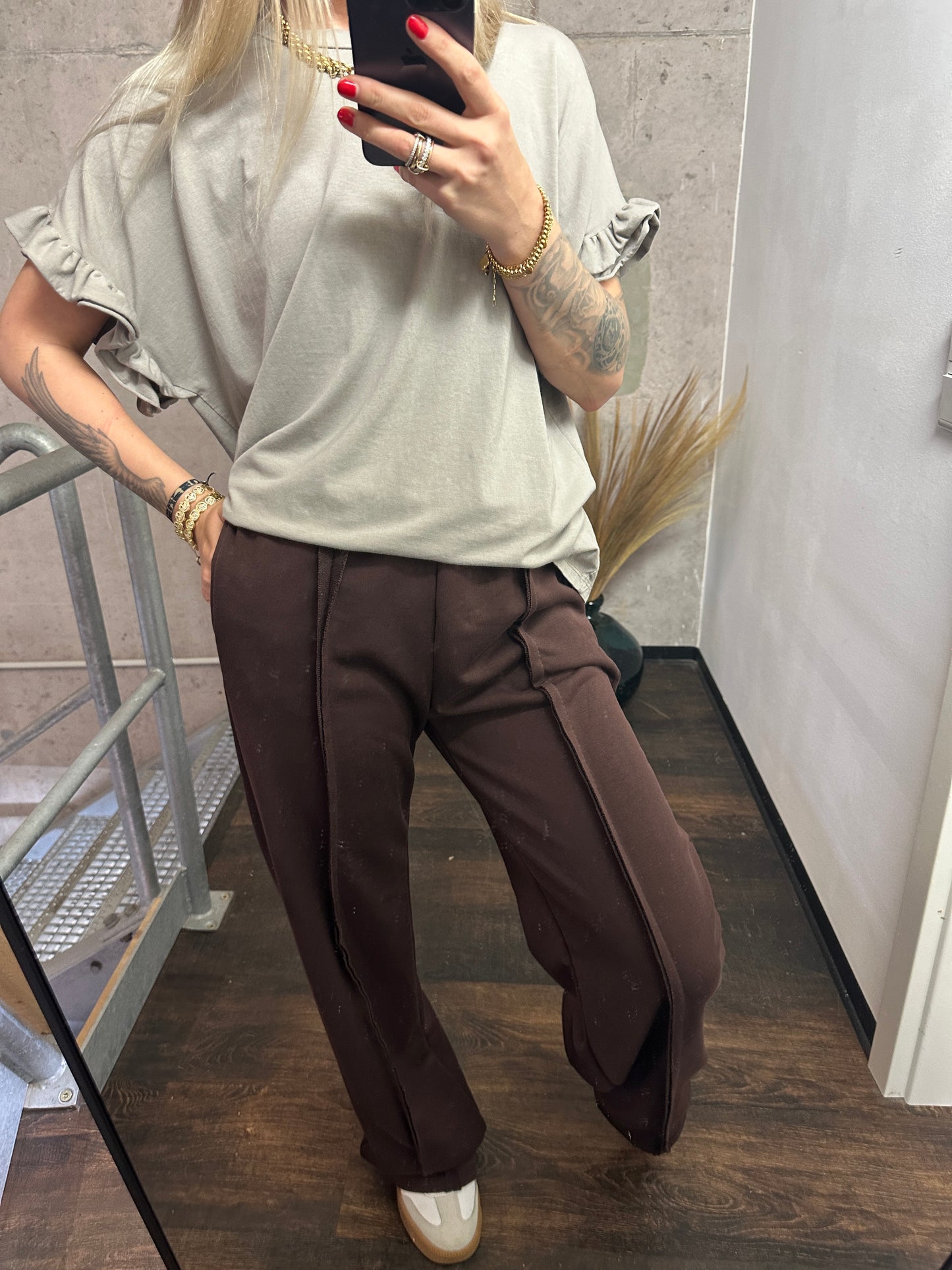 Jogginghose "Alea" Braun
