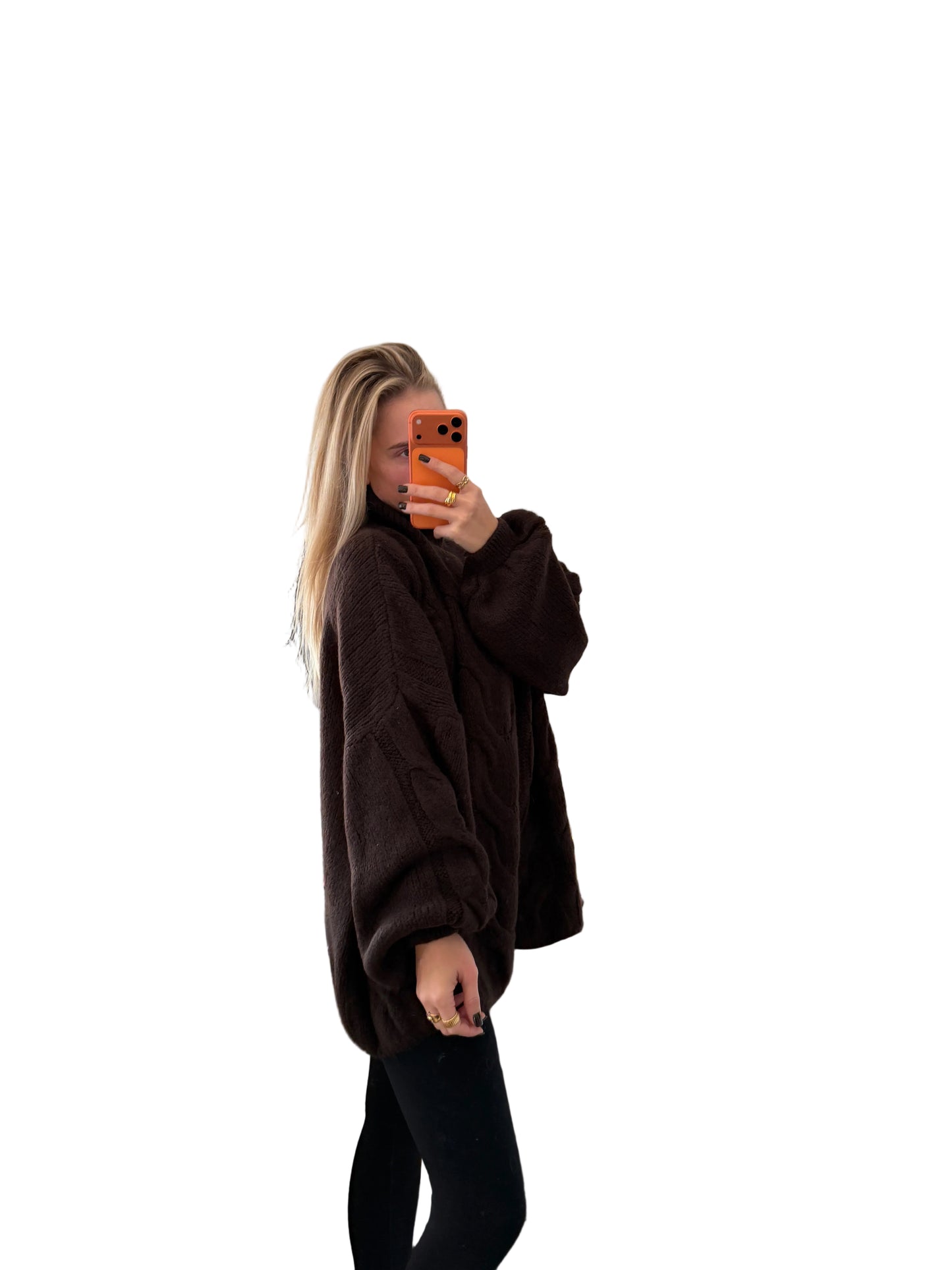 Pullover Knoti Braun