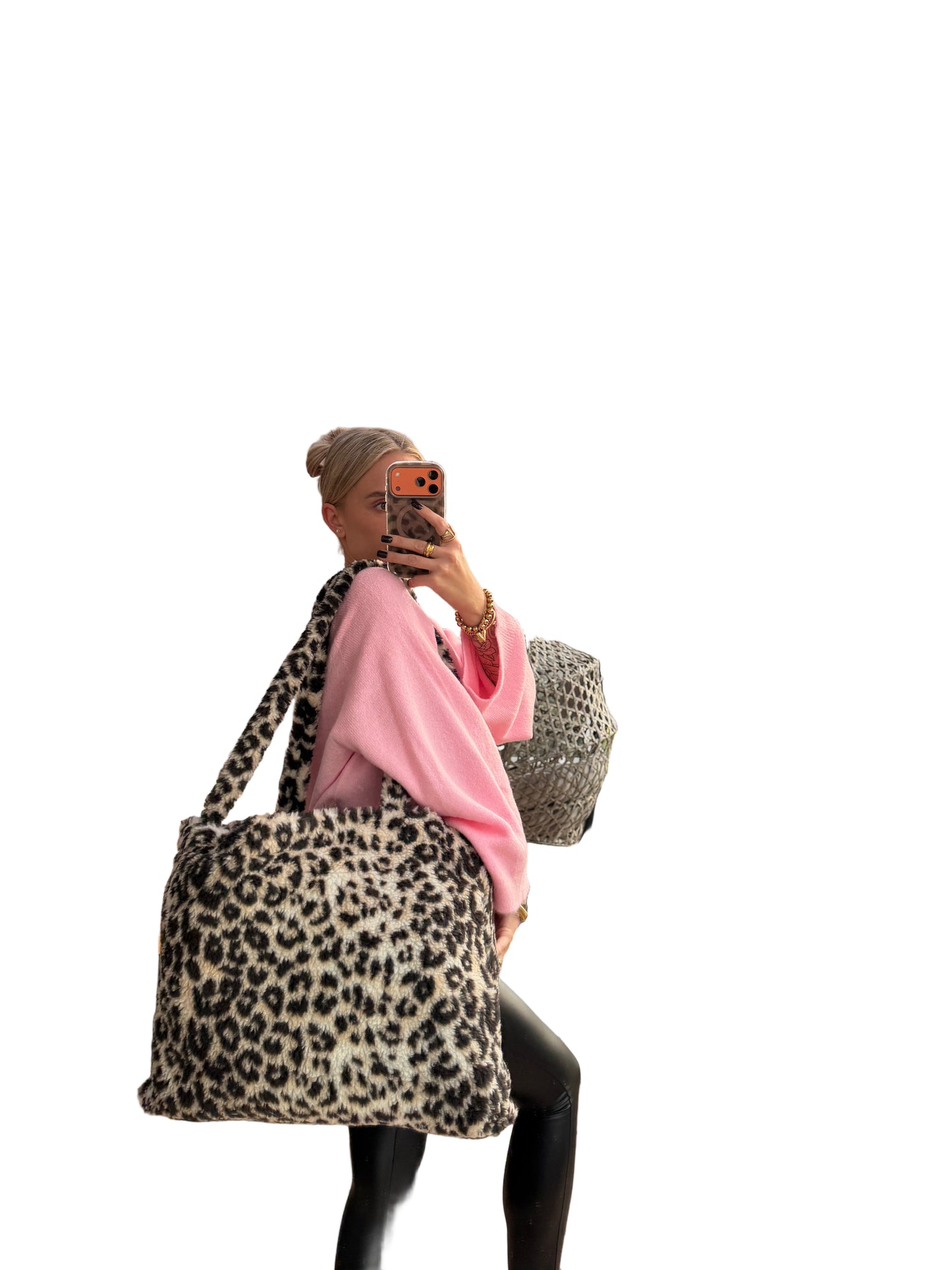 Leo Teddy Tasche Braun