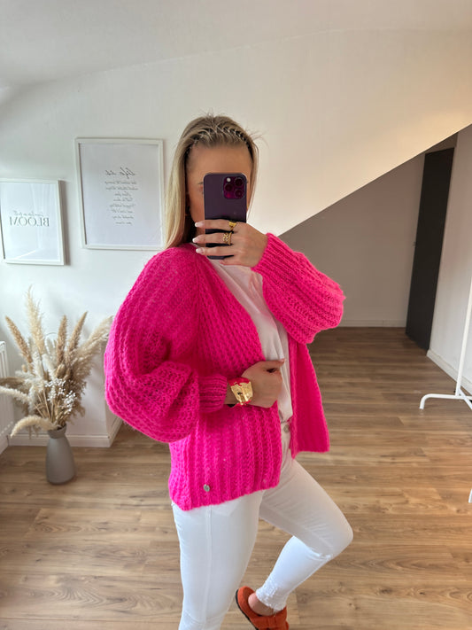 Cardigan Luna Pink