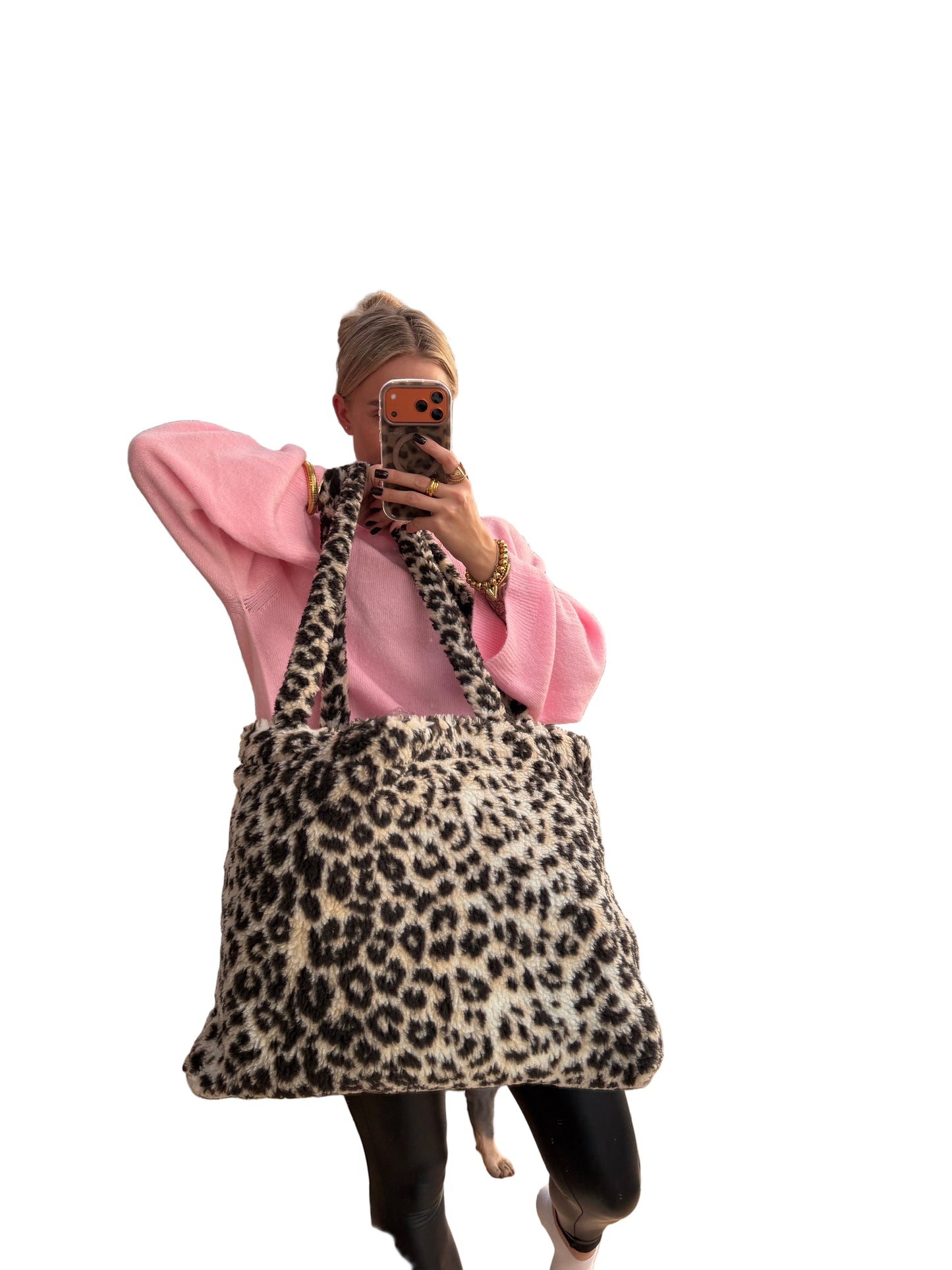 Leo Teddy Tasche Braun