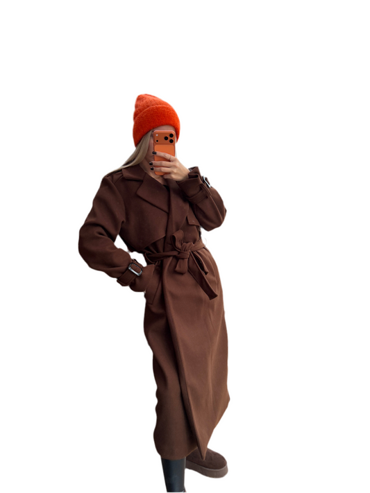 Mantel ”Wero” Dunkelbraun