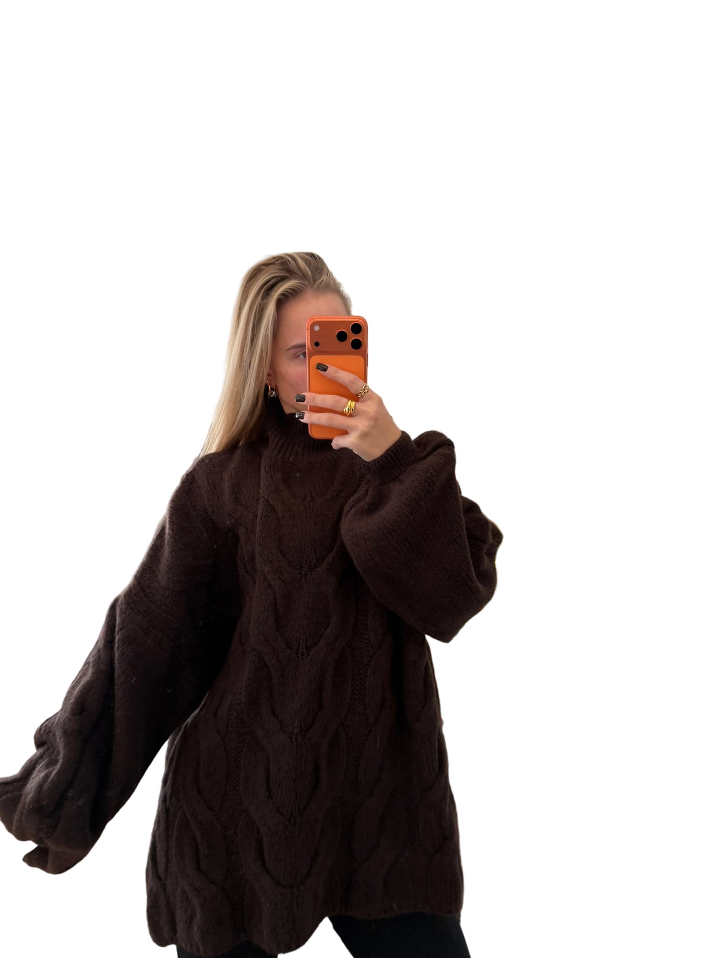 Pullover Knoti Braun