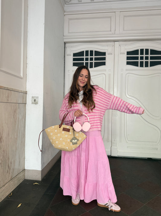 Cardigan Knöpfi Rosa/Pink