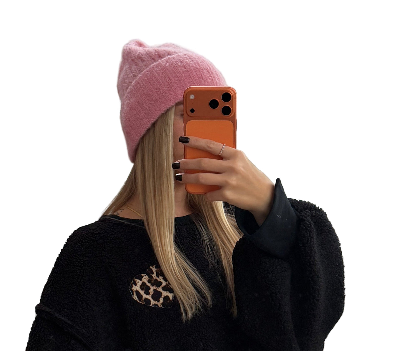 Mohair Mütze versch. Farben