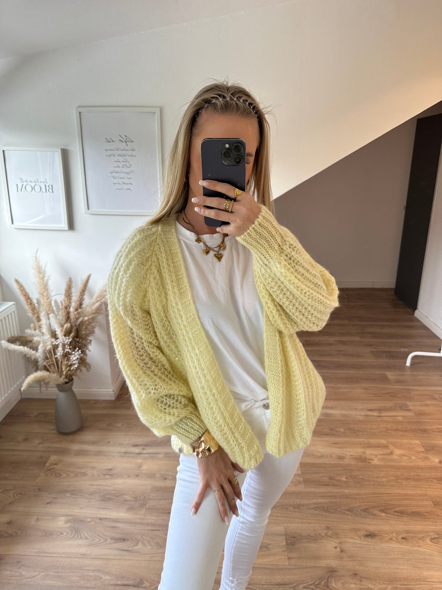 Cardigan Luna Pink