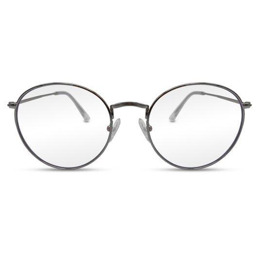 Brille mit Blaulichtfilter "Sky" Silber