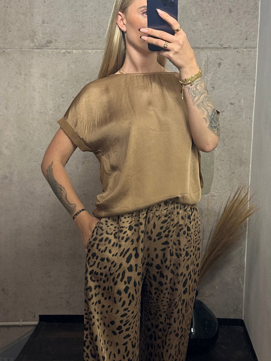 Seiden Shirt Gold